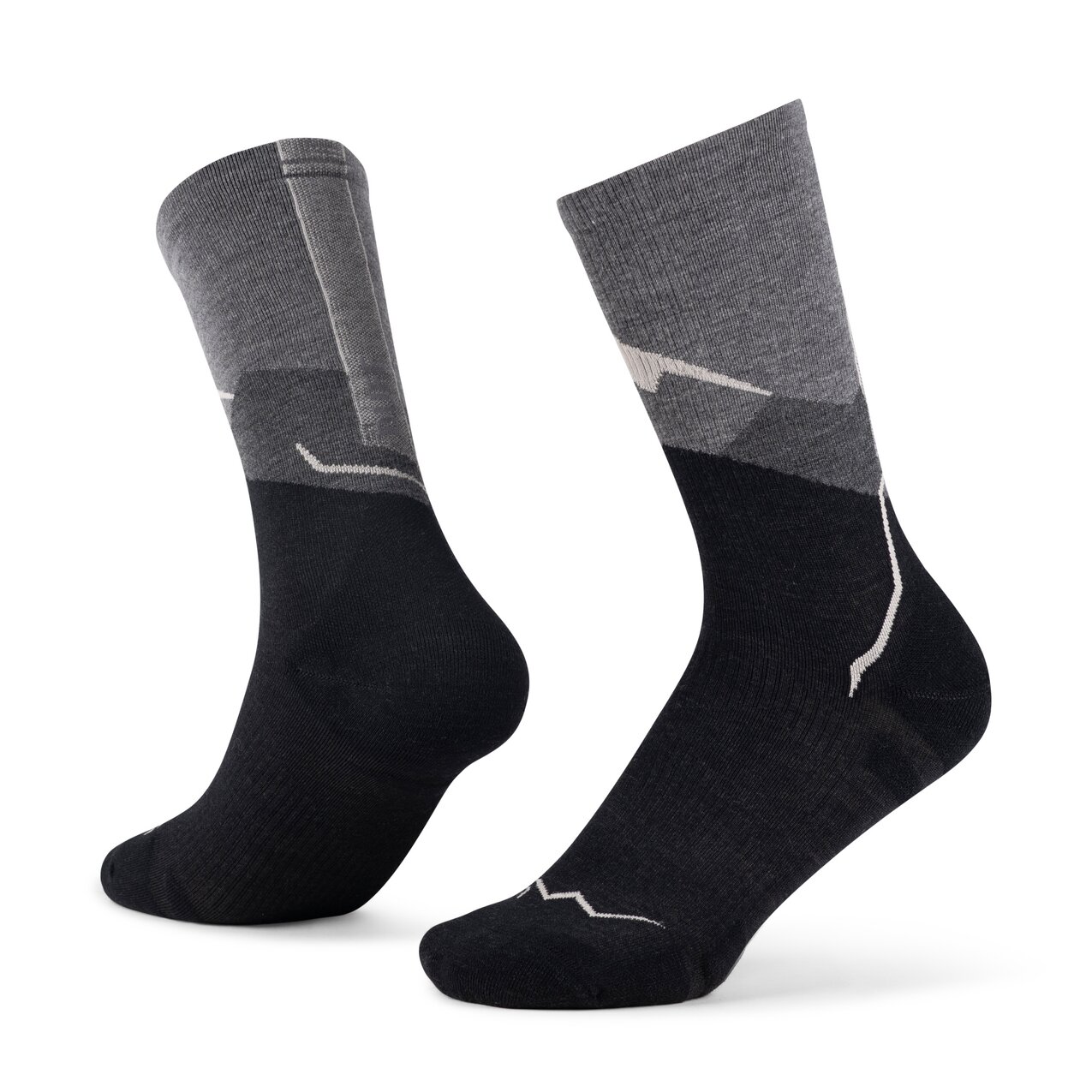 Imagen 1 de Calcetines unisex LW Merino Wool crew Buff - Gris Gris