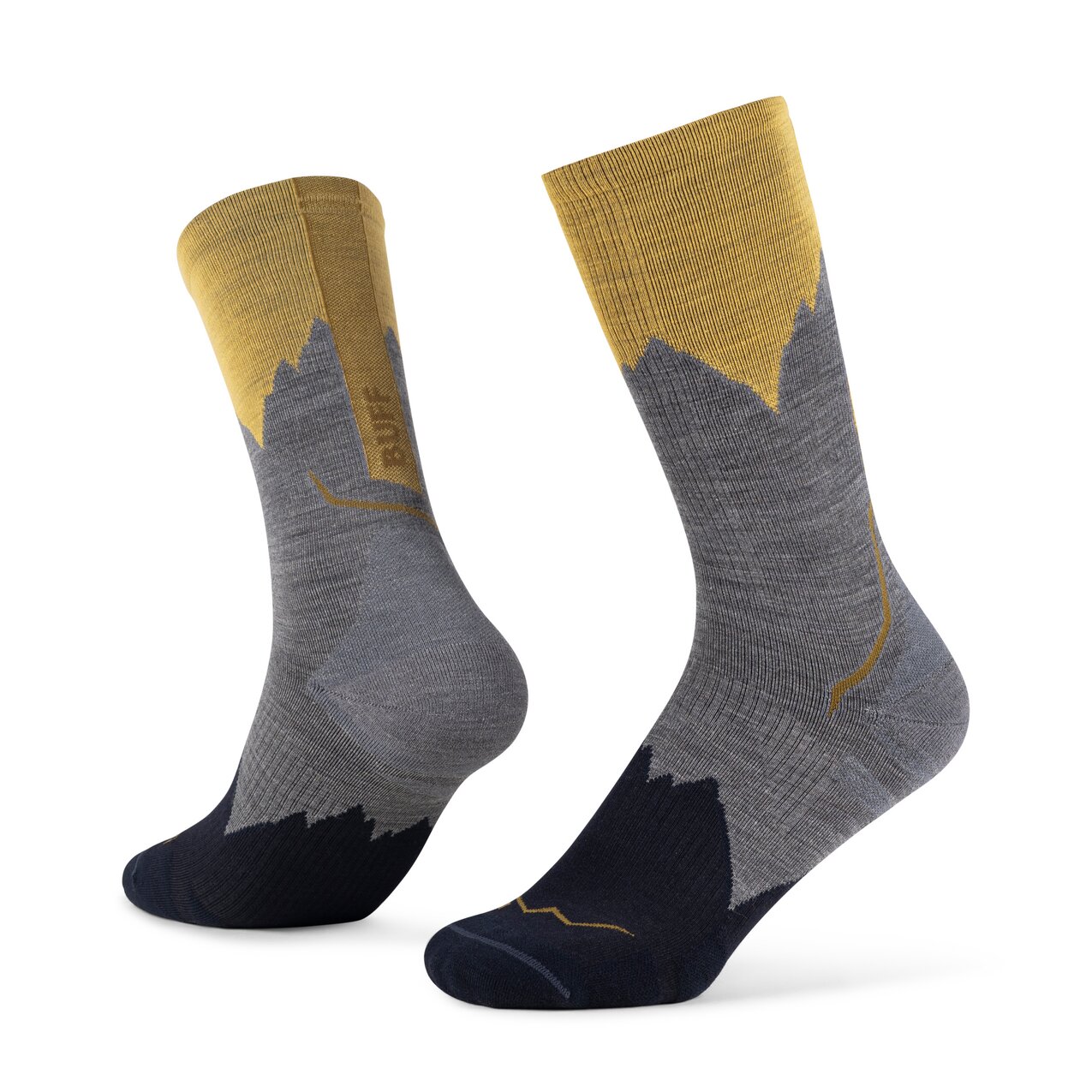 Imagen 1 de Calcetines unisex LW Merino Wool crew Buff - Gris Gris