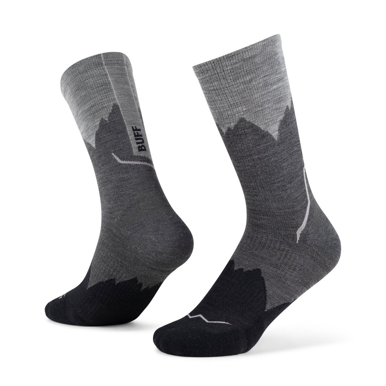 Imagen 1 de Calcetines unisex LW Merino Wool crew Buff Negro