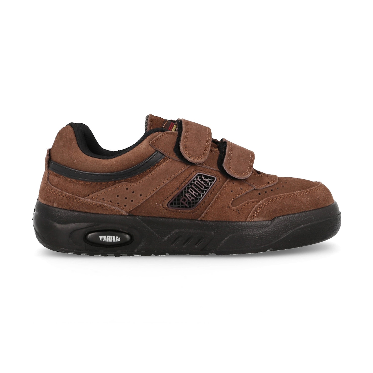 Zapatillas casual de hombre Ecology Serraje Velcro Paredes - Marrón Marrón-2