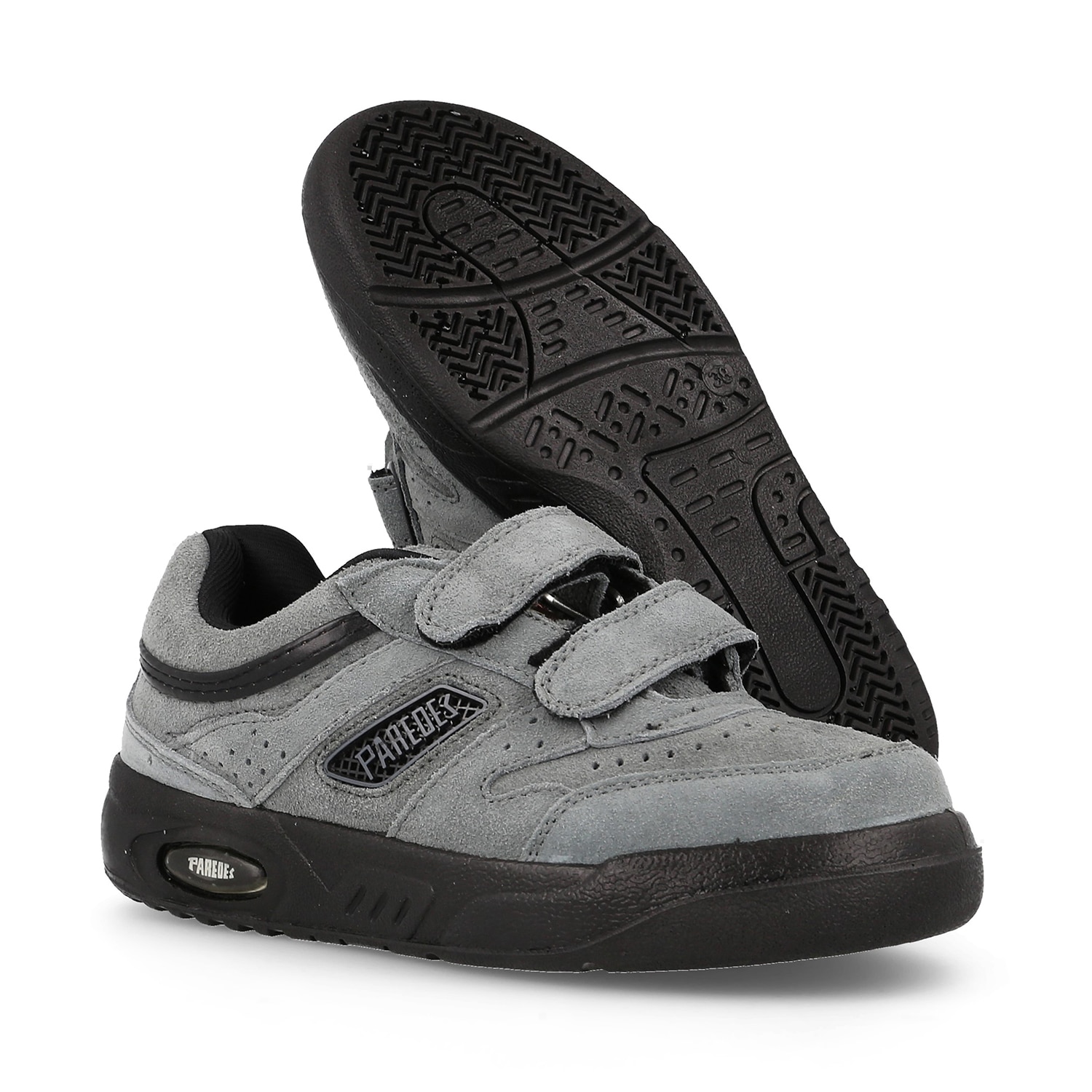 Zapatillas casual de hombre Ecology Serraje Velcro Paredes - Gris Gris-6