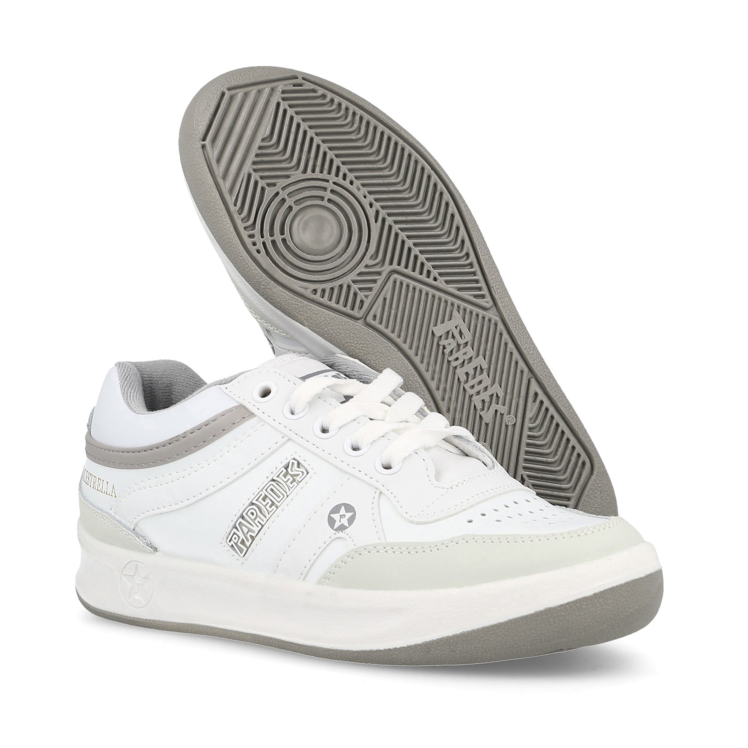 Zapatillas casual de hombre Estrella Paredes - Blanco Blanco-6