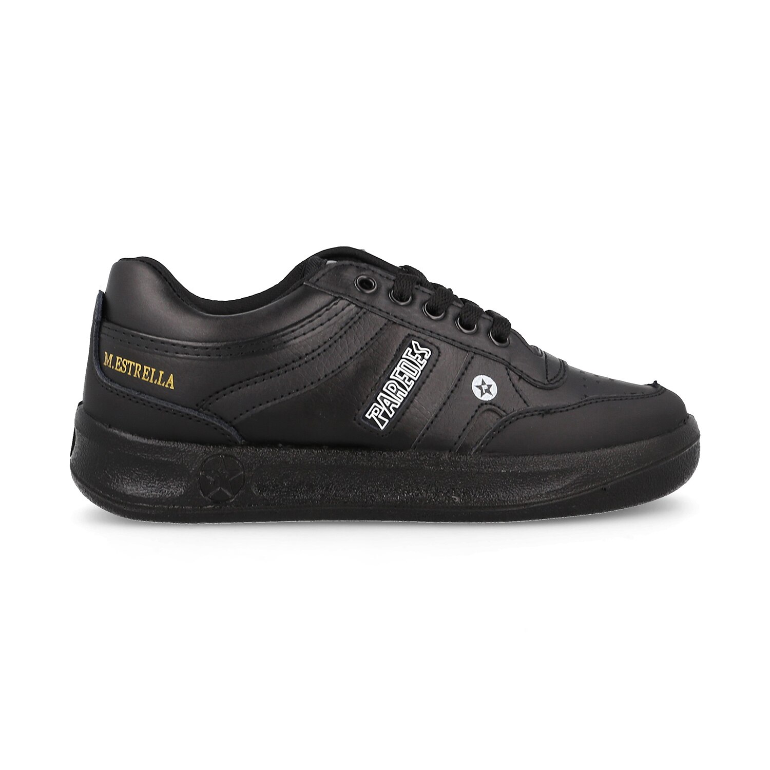 Zapatillas casual de hombre Estrella Paredes - Negro Negro-1