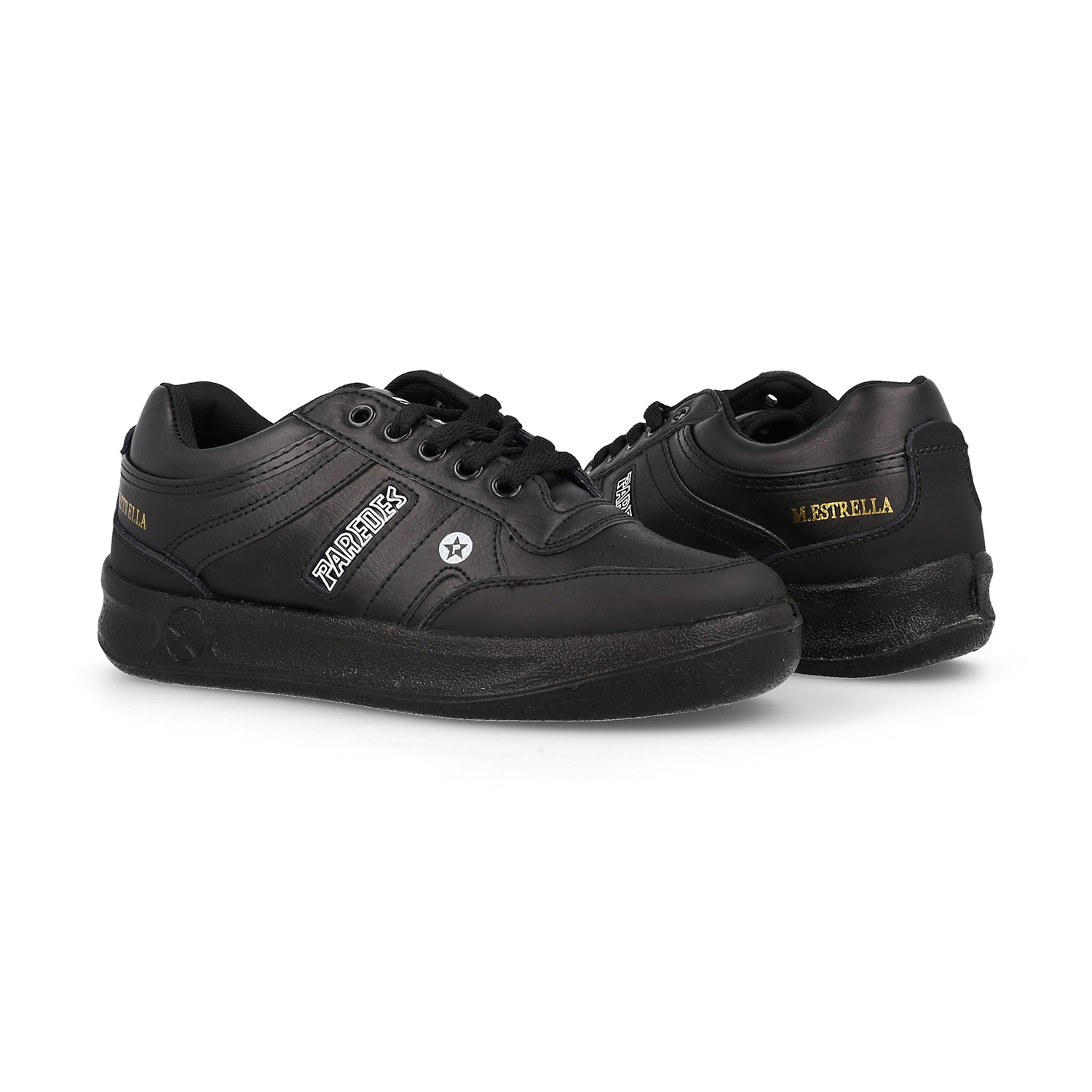 Zapatillas casual de hombre Estrella Paredes - Negro Negro-5
