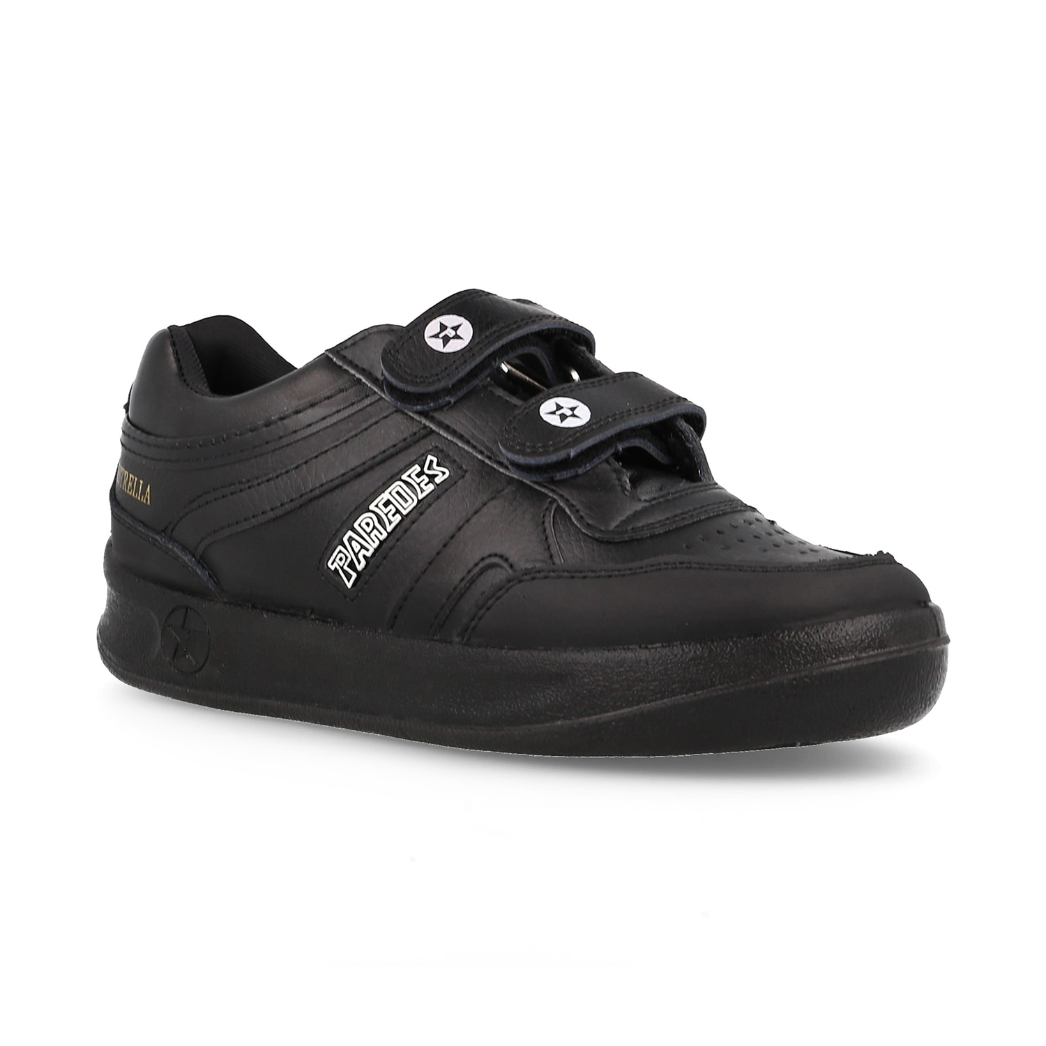 Zapatillas casual de hombre Estrella Velcro Paredes - Negro Negro-3