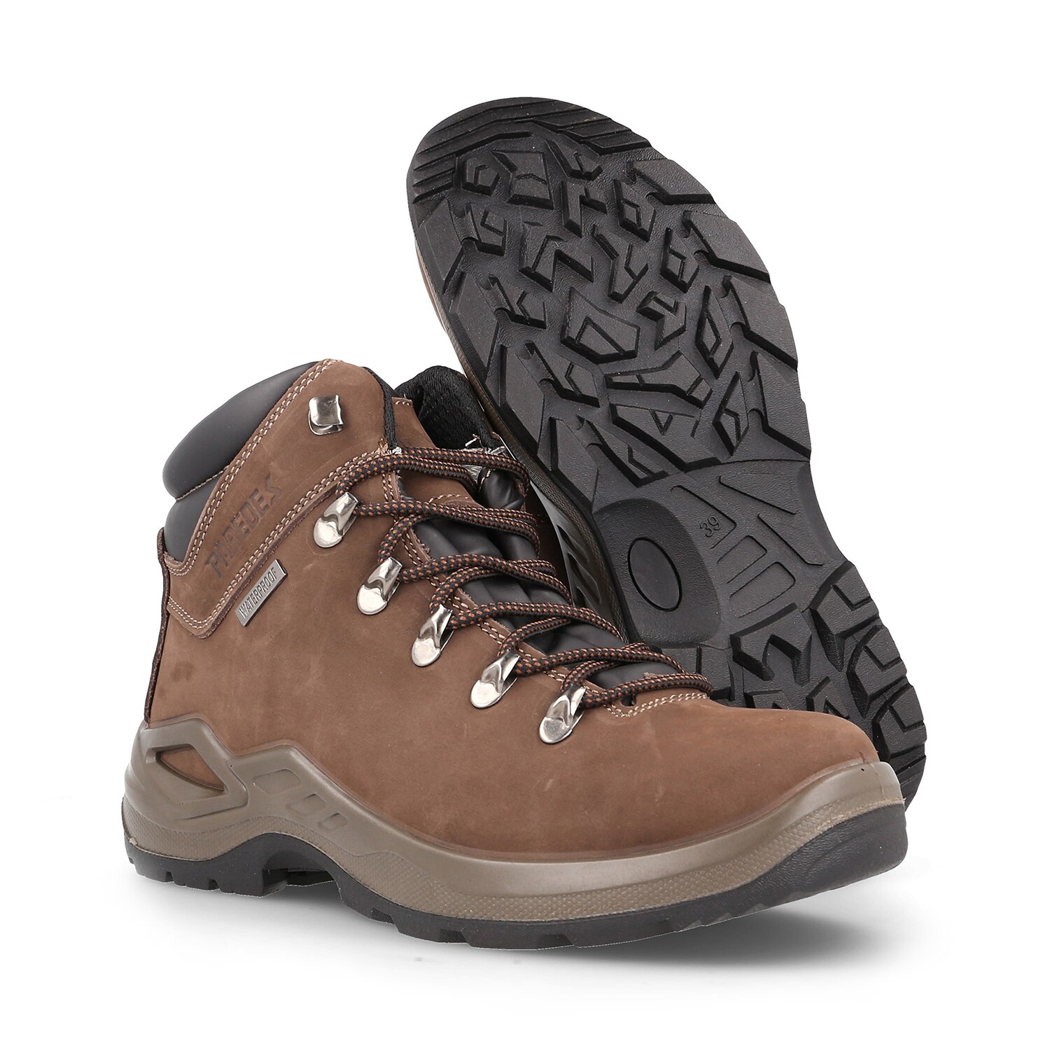 Botas de montaña de Hombre Veleta Paredes - Marrón Marrón-6