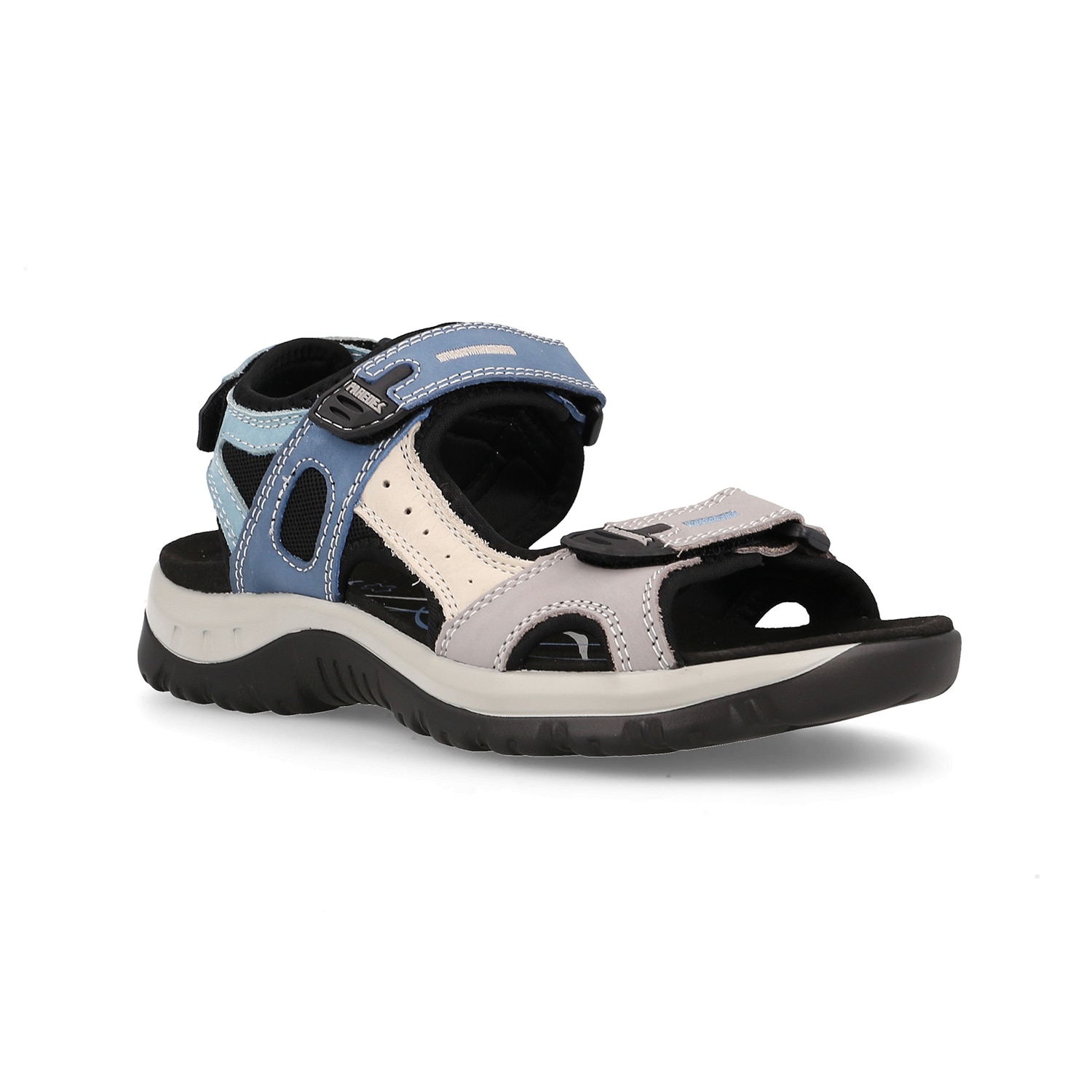 Sandalias de mujer Banyotes Paredes - Azul Azul-2