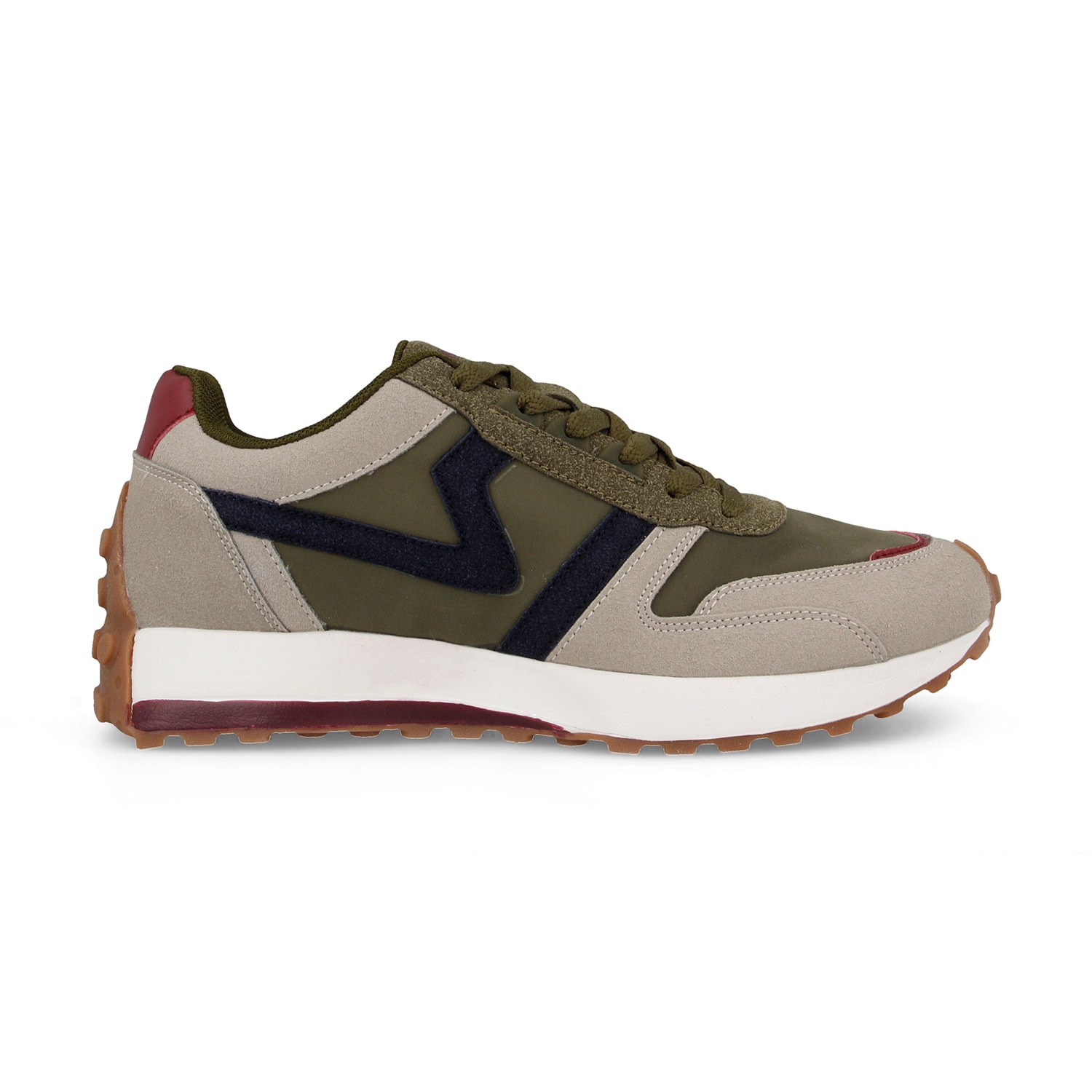 Paredes Zapatillas casual de hombre Fortaleny Gris / Azul