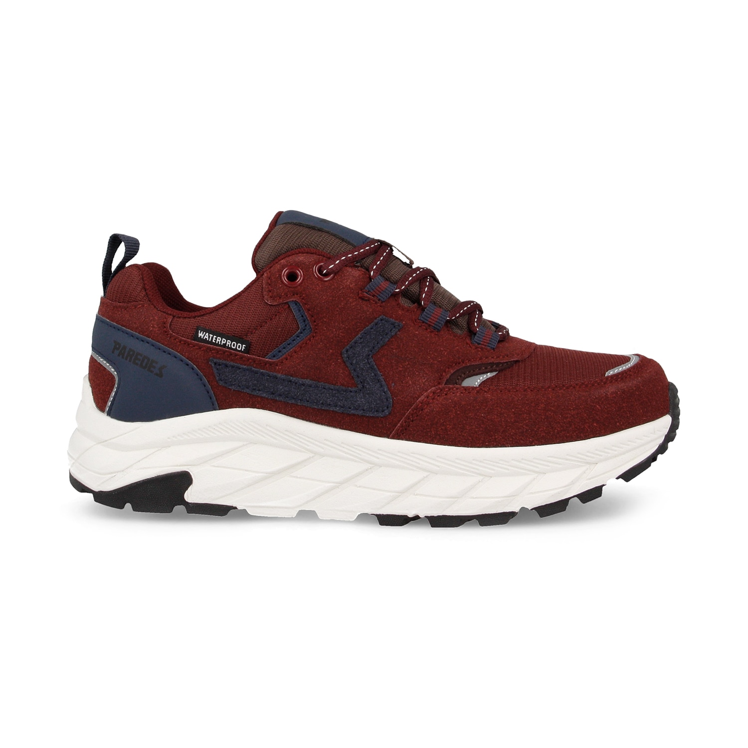 Paredes Zapatillas trekking de mujer Guadassuar Burdeos