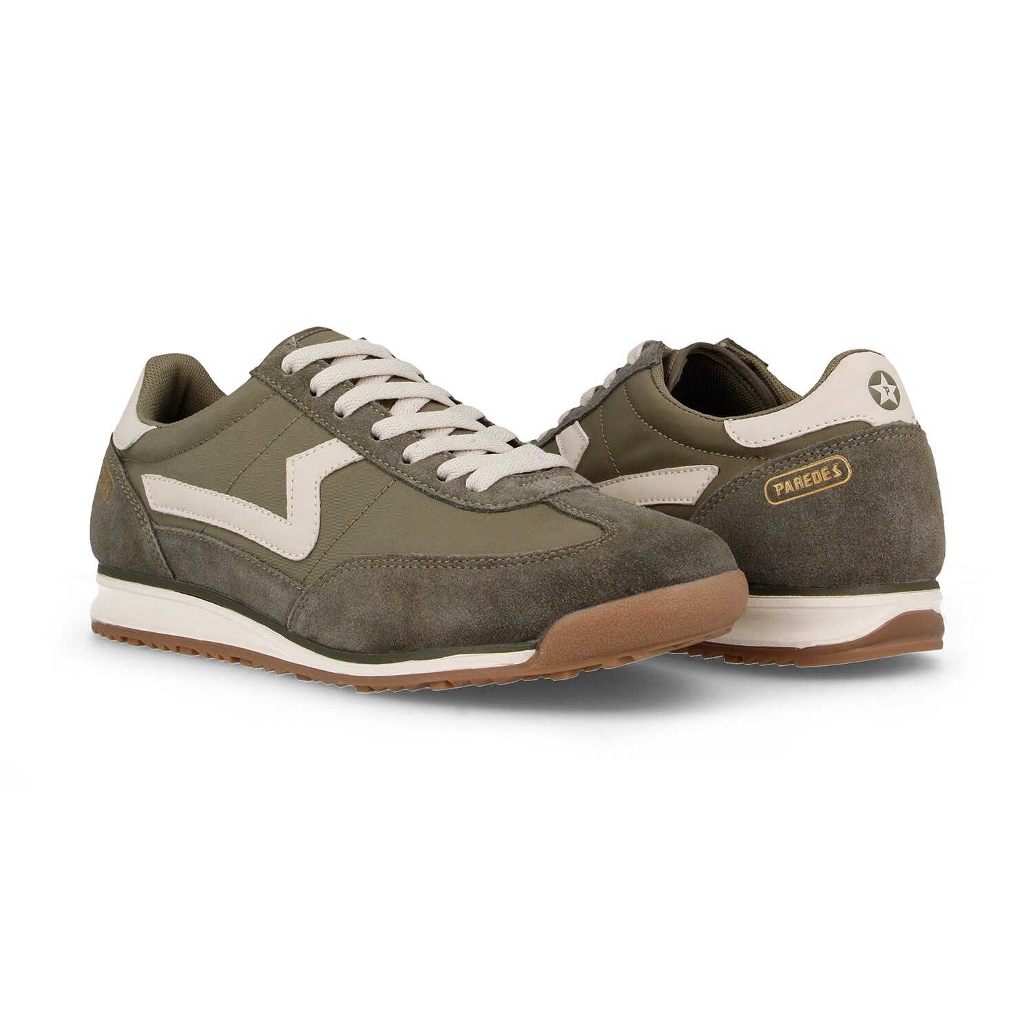 Zapatillas casual de hombre Gaibiel Paredes - Kaki Kaki-5