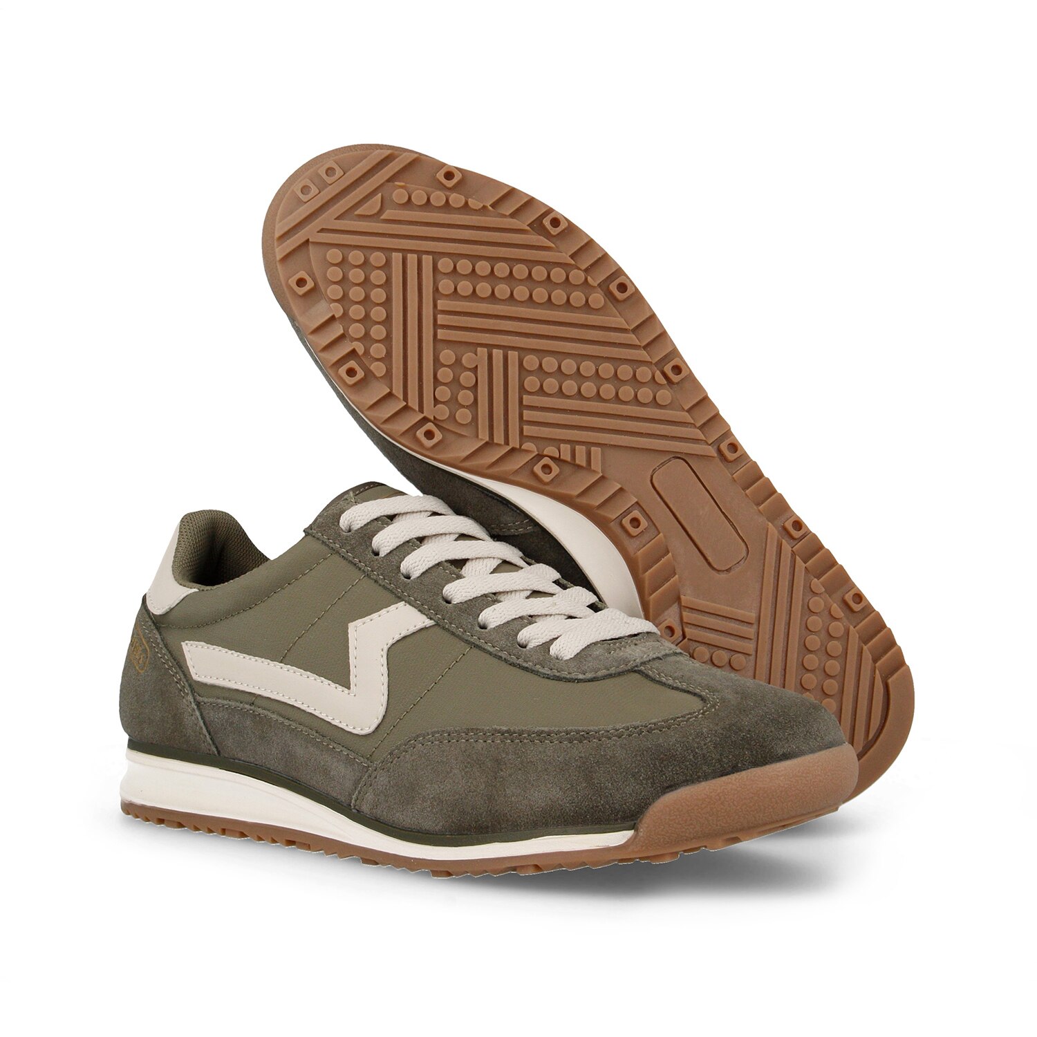 Zapatillas casual de hombre Gaibiel Paredes - Kaki Kaki-6