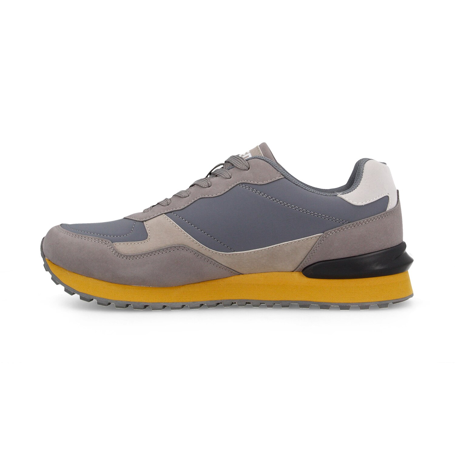 Zapatillas casual de hombre Requena Paredes - Gris Gris-3