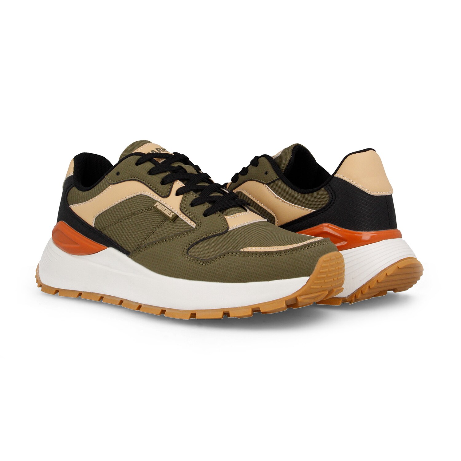 Zapatillas casual de hombre Tavernes Paredes - Verde Verde-4