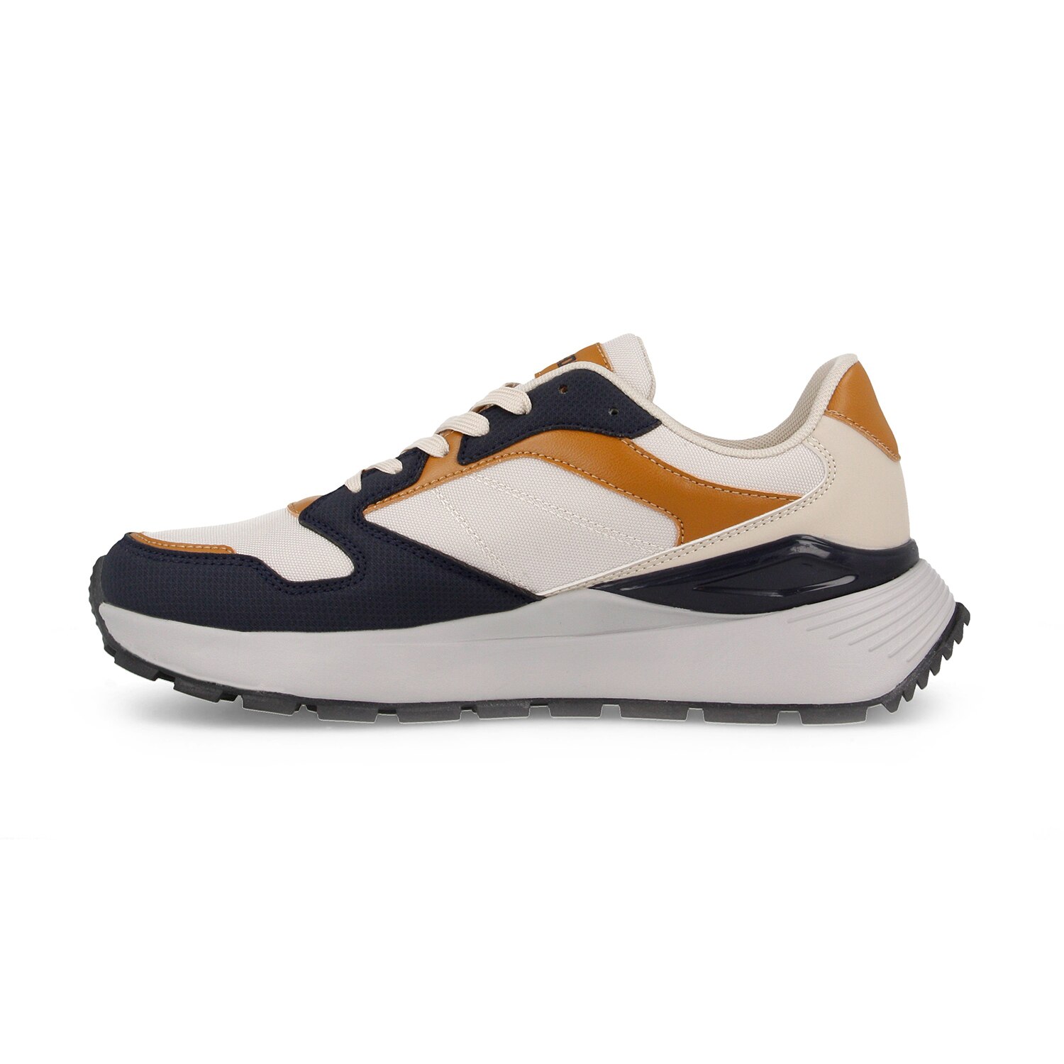 Zapatillas casual de hombre Tavernes Paredes - Blanco / Azul Blanco / Azul-3