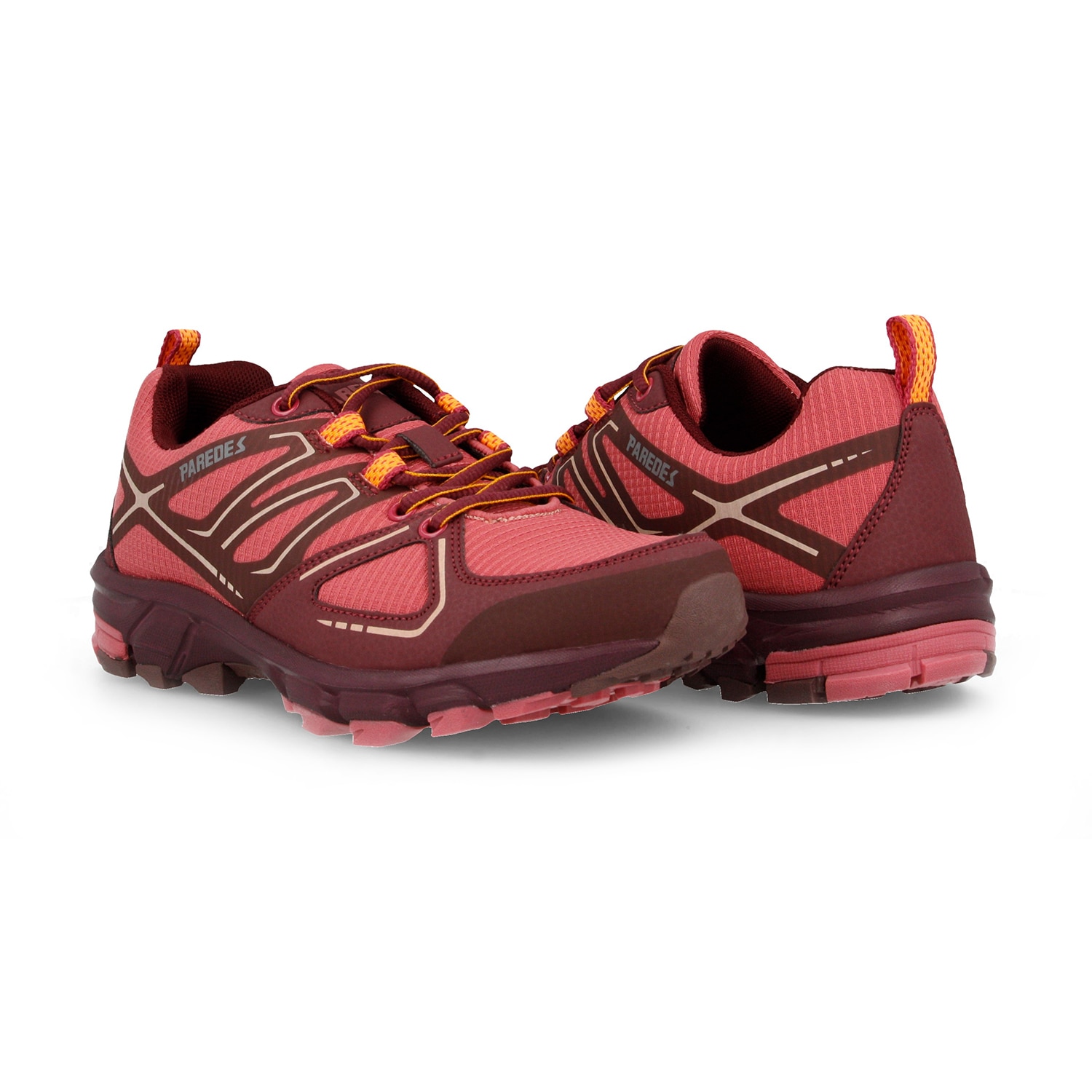 Imagen 4 de Zapatillas trekking de mujer Cobisa paredes - Burdeos Burdeos