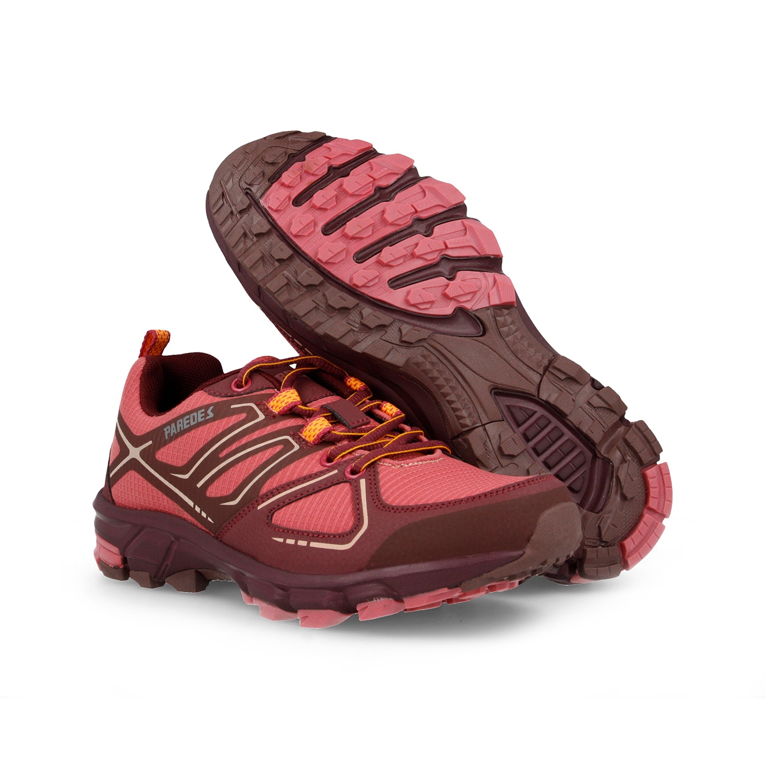 Imagen 5 de Zapatillas trekking de mujer Cobisa paredes - Burdeos Burdeos