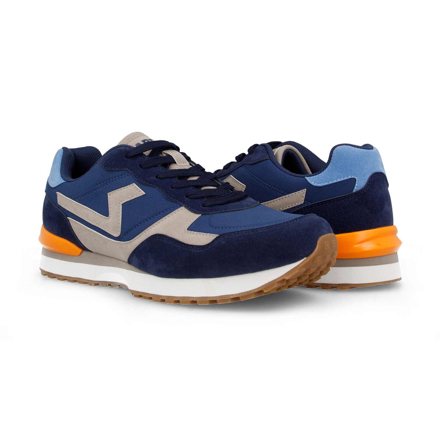 Zapatillas casual de hombre Requena Paredes - Azul marino Azul marino-4