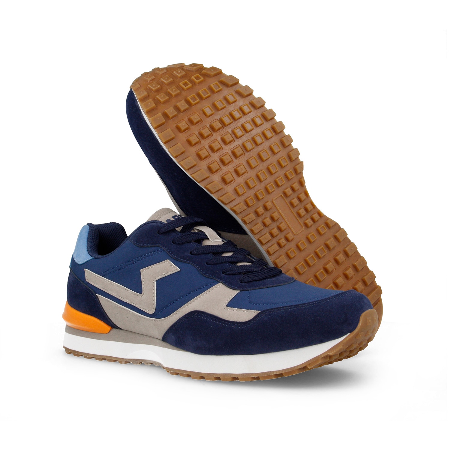 Zapatillas casual de hombre Requena Paredes - Azul marino Azul marino-5