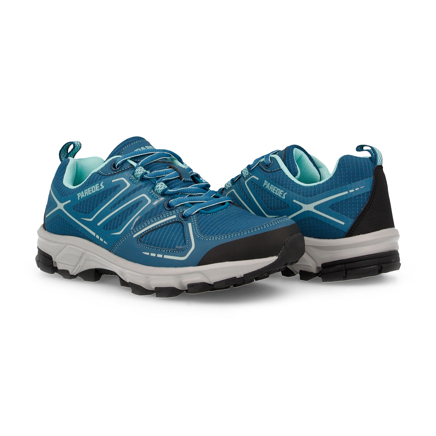 Imagen 4 de Zapatillas trekking de mujer Cobisa paredes - Azul Azul