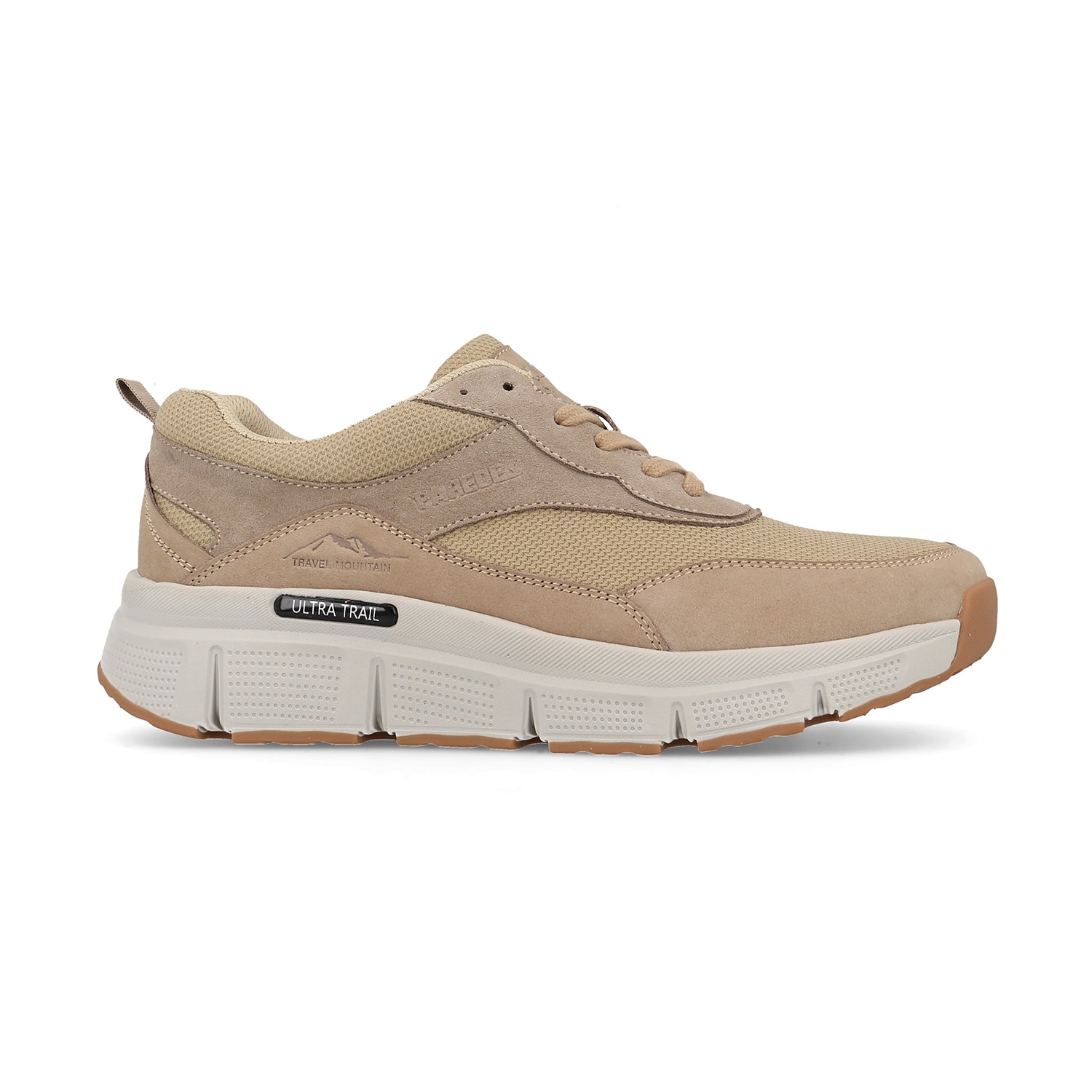 Zapatillas casual de hombre Rubielos Paredes - Beige / Blanco Beige / Blanco-1