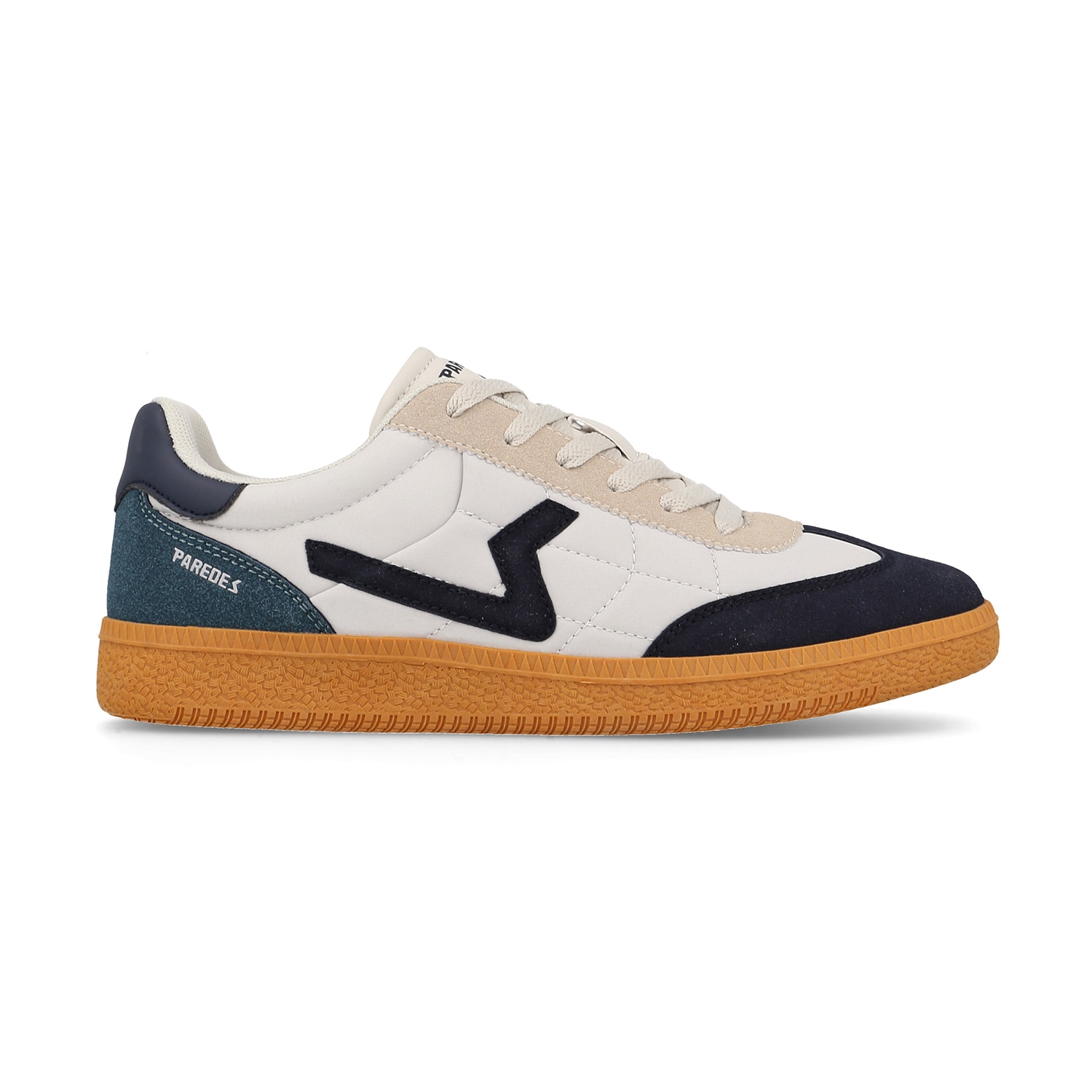 Zapatillas casual de hombre Icod Paredes - Blanco / Azul Blanco / Azul-1