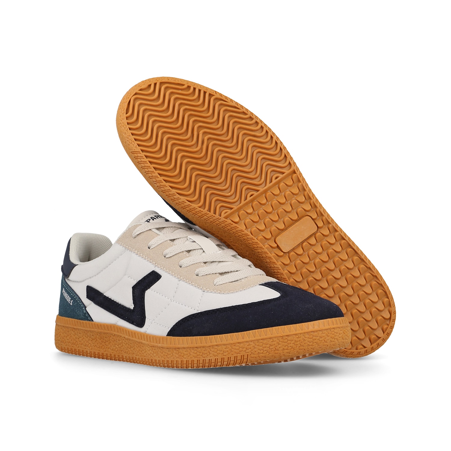 Zapatillas casual de hombre Icod Paredes - Blanco / Azul Blanco / Azul-5