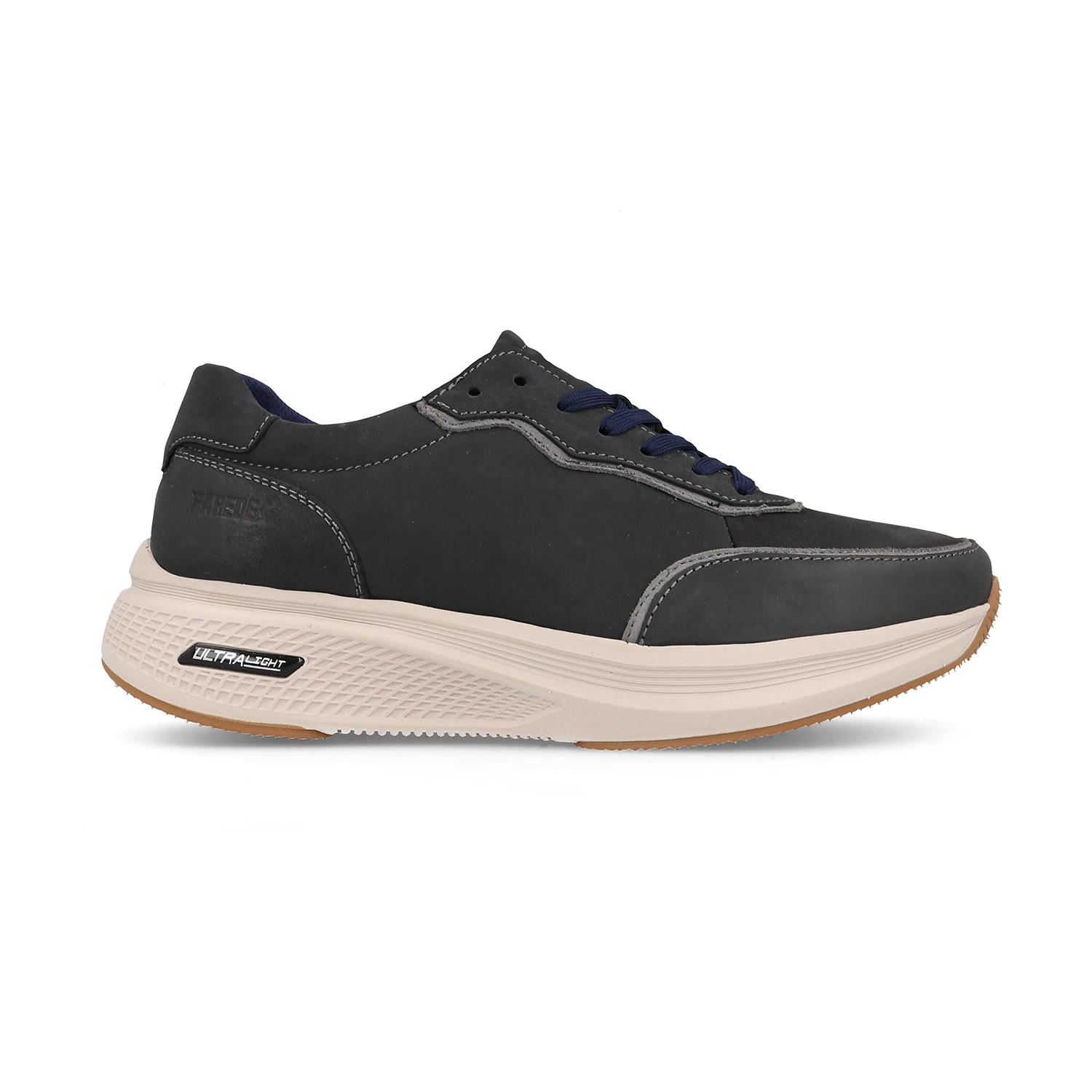 Zapatillas casual de hombre Genil Paredes - Amarillo Azul marino-1
