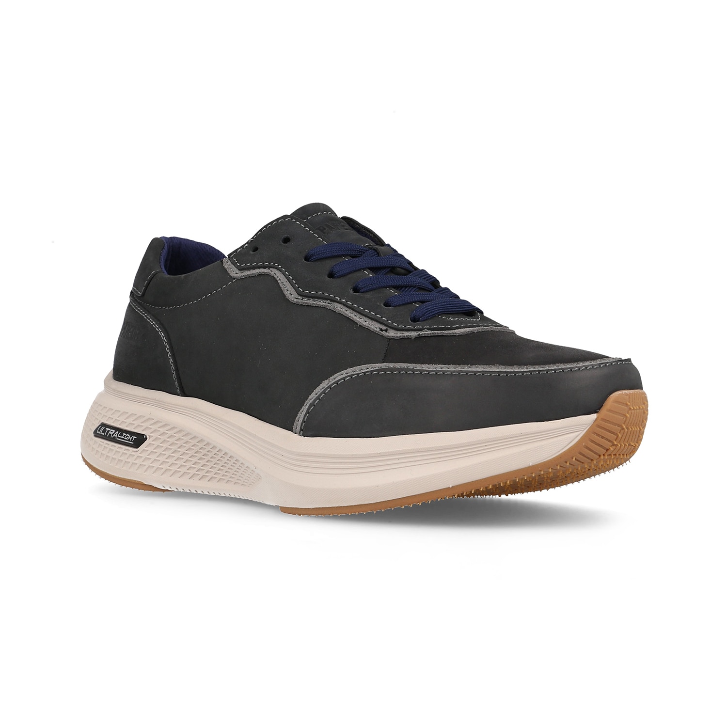 Zapatillas casual de hombre Genil Paredes - Amarillo Azul marino-2