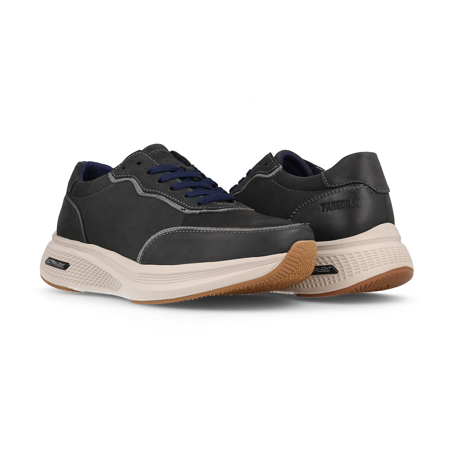Zapatillas casual de hombre Genil Paredes - Amarillo Azul marino-4