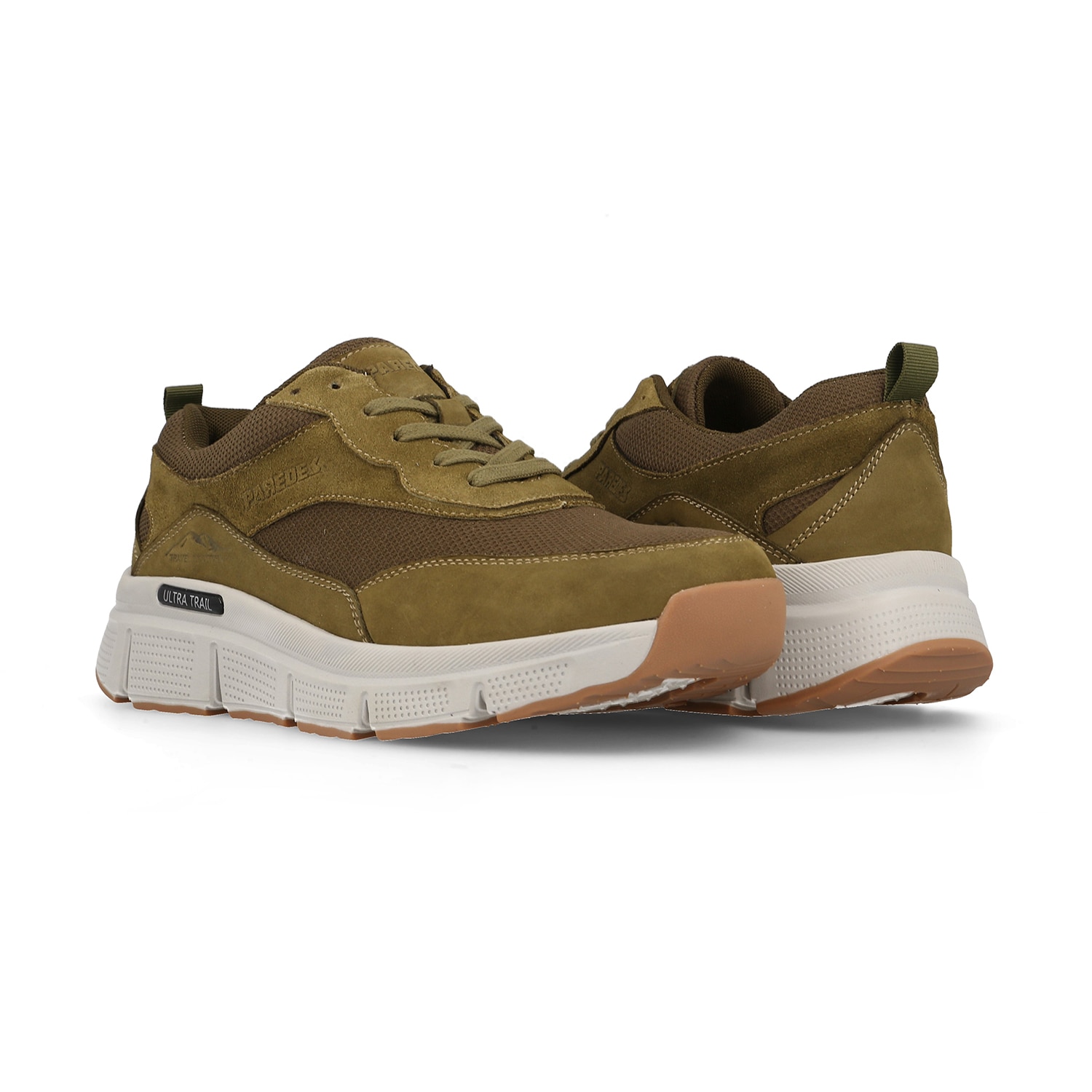 Zapatillas casual de hombre Rubielos Paredes - Kaki Kaki-4