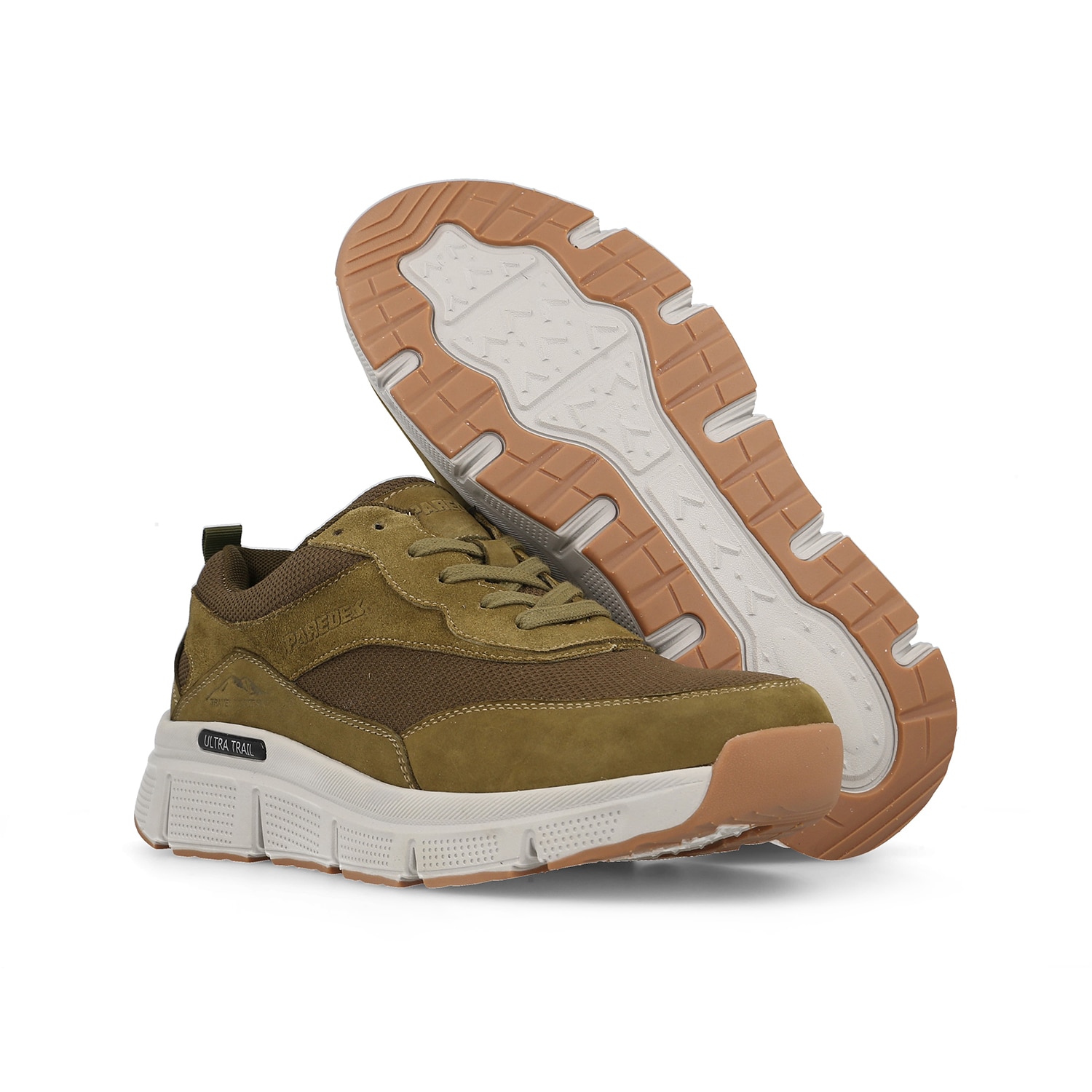 Zapatillas casual de hombre Rubielos Paredes - Kaki Kaki-5