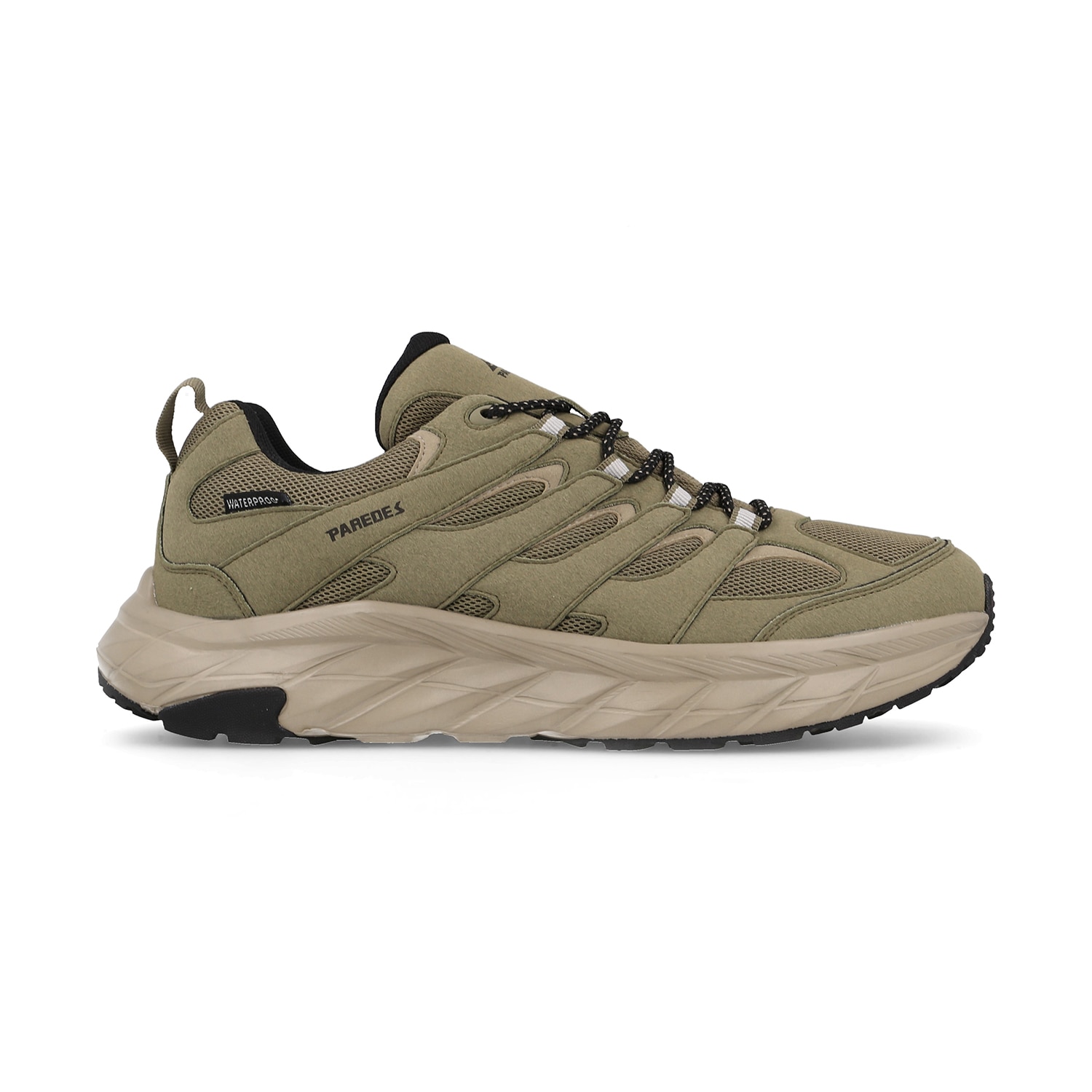 Zapatillas trekking de hombre Valdegovia Paredes - Kaki Kaki-1
