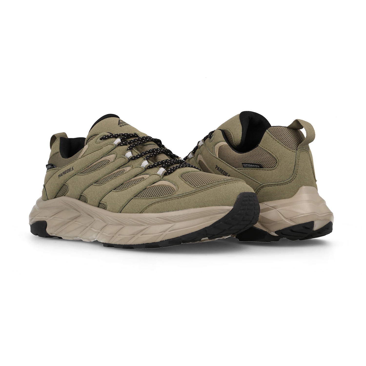 Zapatillas trekking de hombre Valdegovia Paredes - Kaki Kaki-4