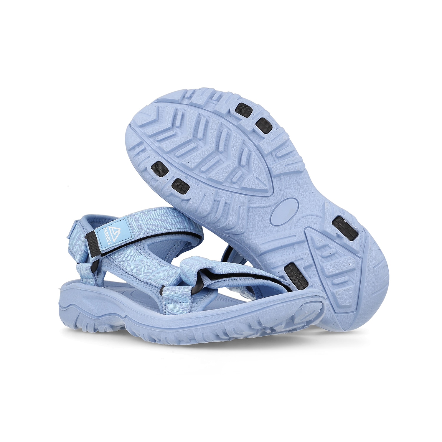 Sandalias outdoor de mujer Ayerbe Paredes - Azul Azul-5