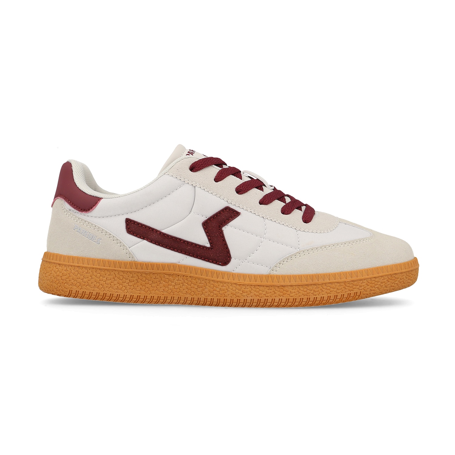 Zapatillas casual de hombre Icod Paredes - Blanco / Rojo Blanco / Rojo-1