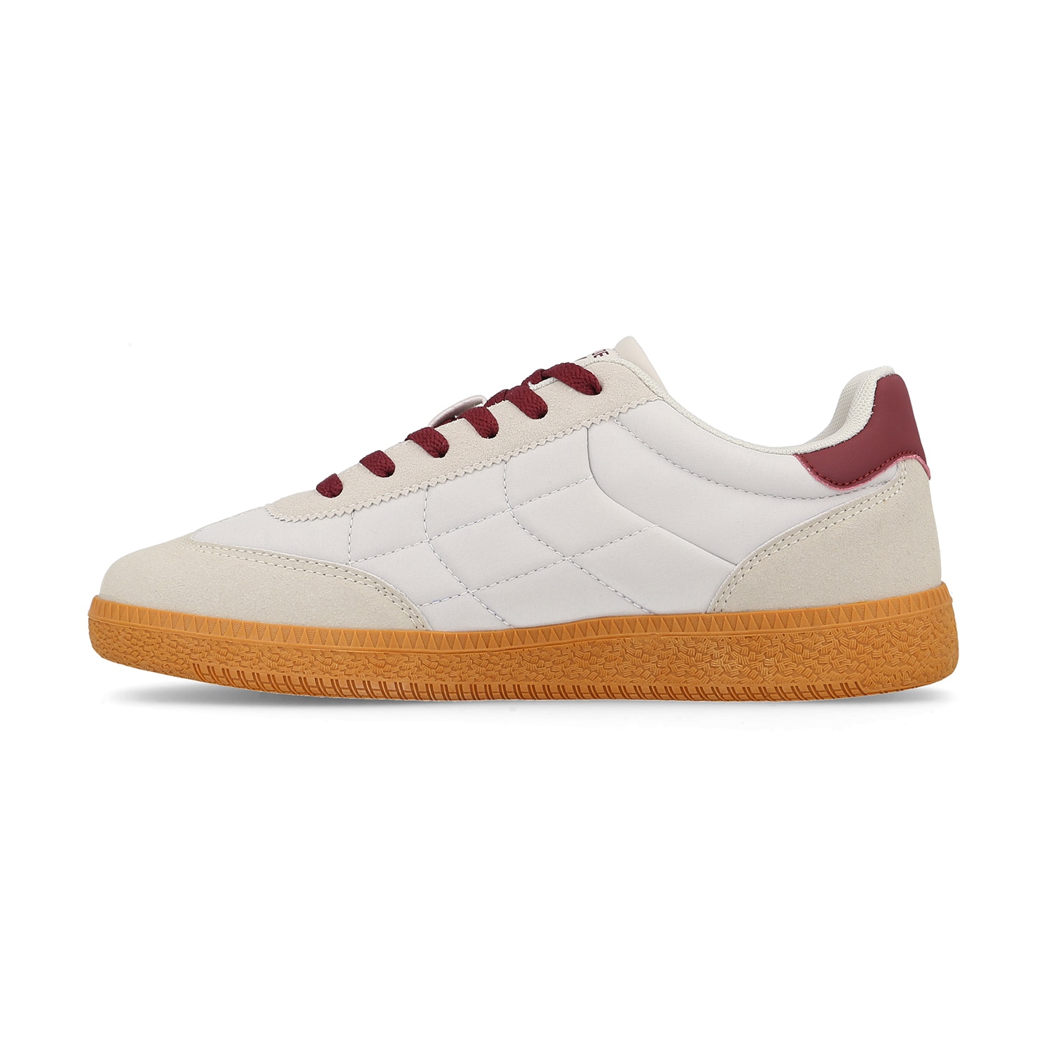 Zapatillas casual de hombre Icod Paredes - Blanco / Rojo Blanco / Rojo-3
