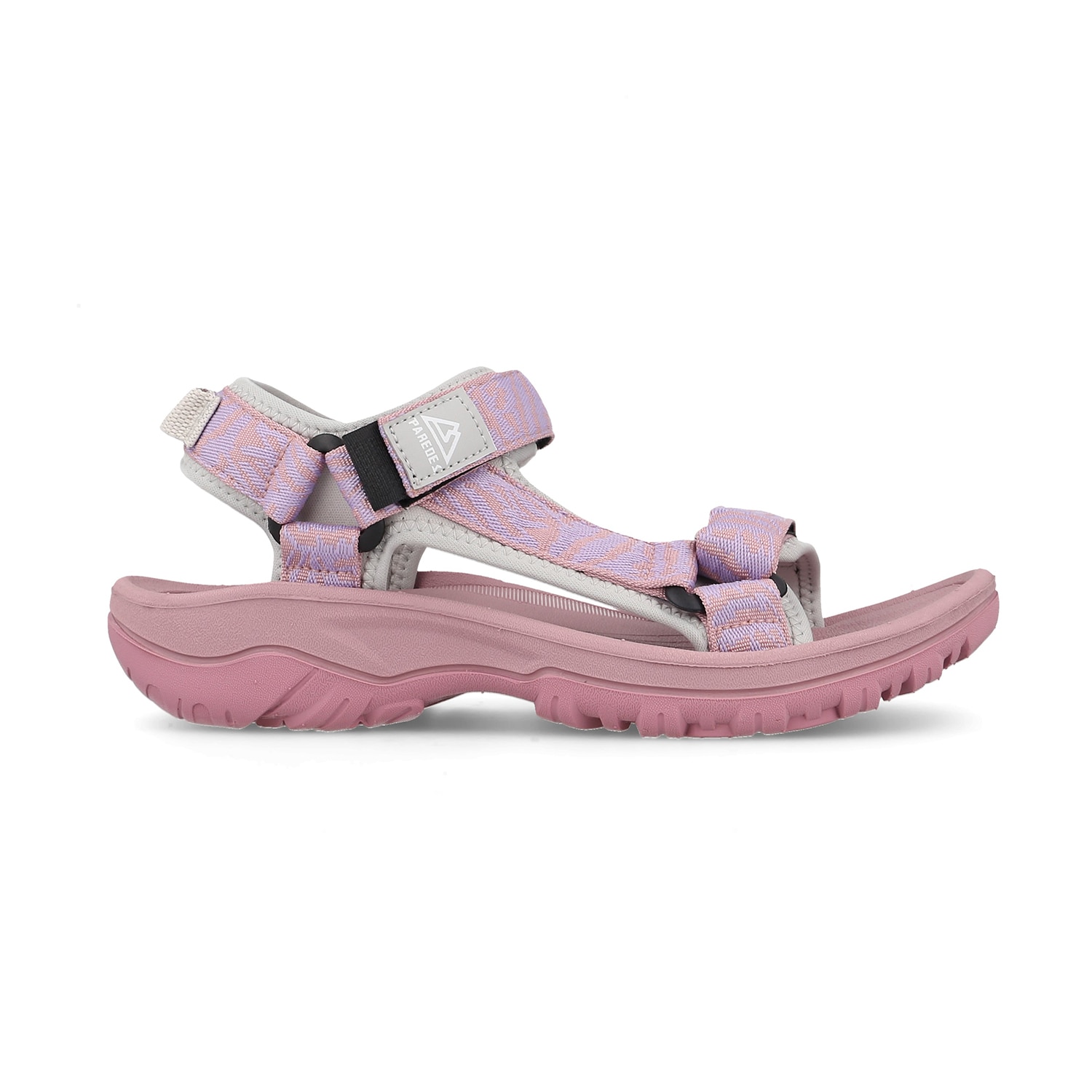 Sandalias outdoor de mujer Ayerbe Paredes - Rosa Rosa-1
