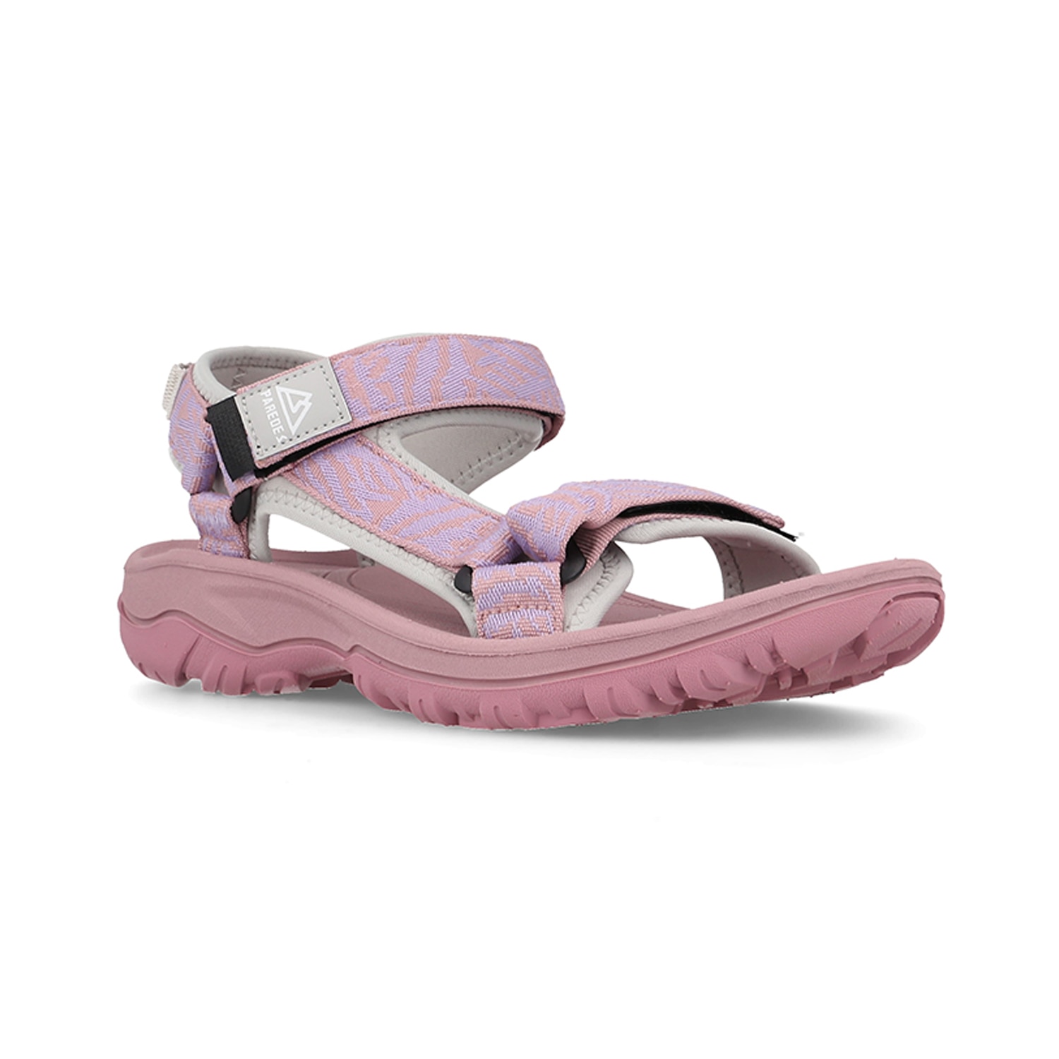 Sandalias outdoor de mujer Ayerbe Paredes - Rosa Rosa-2