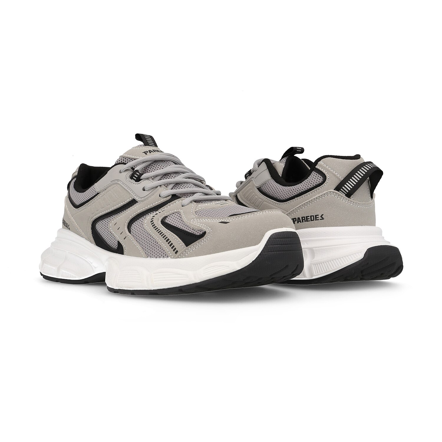 Zapatillas casual de Hombre Coronil Paredes - Gris Gris-4