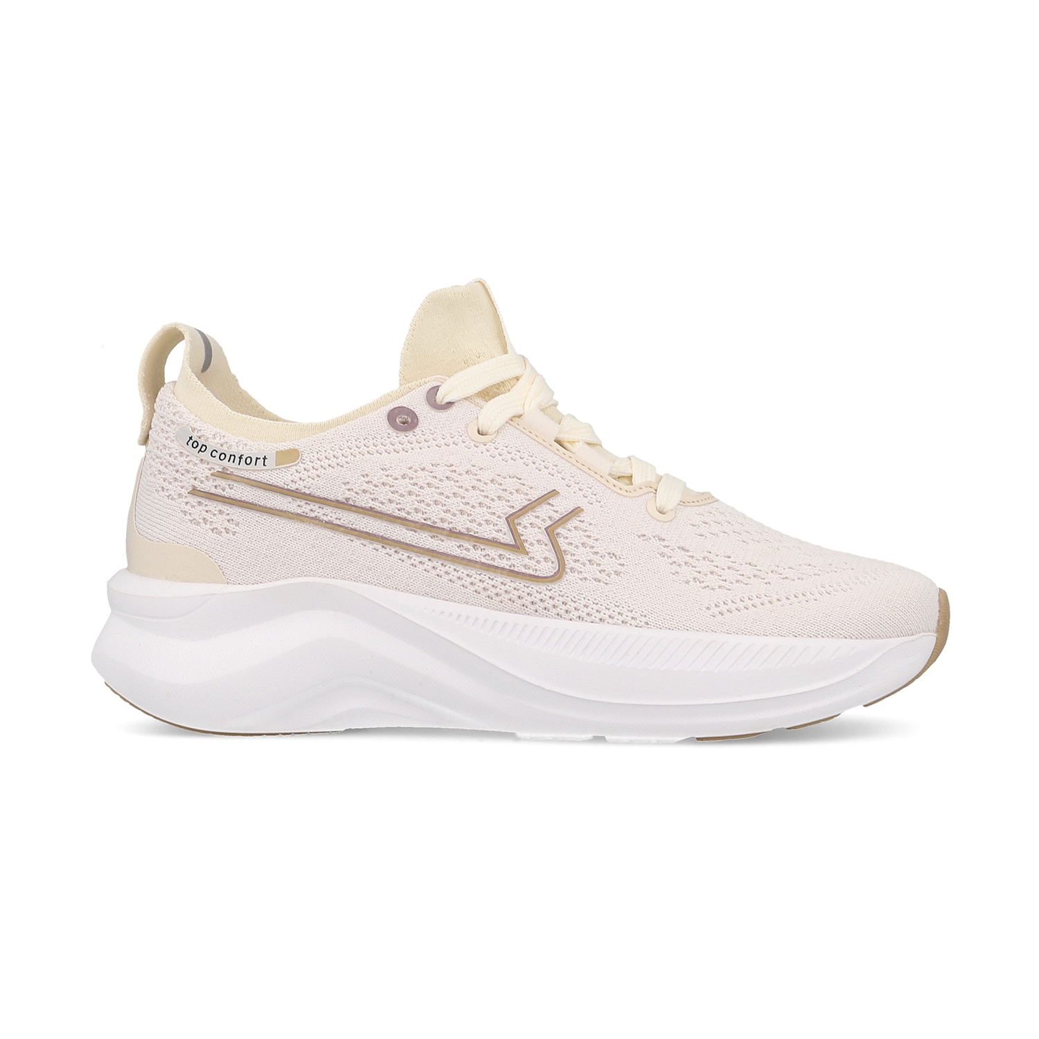 Paredes Zapatillas deportivas de Mujer Enix Beige / Blanco