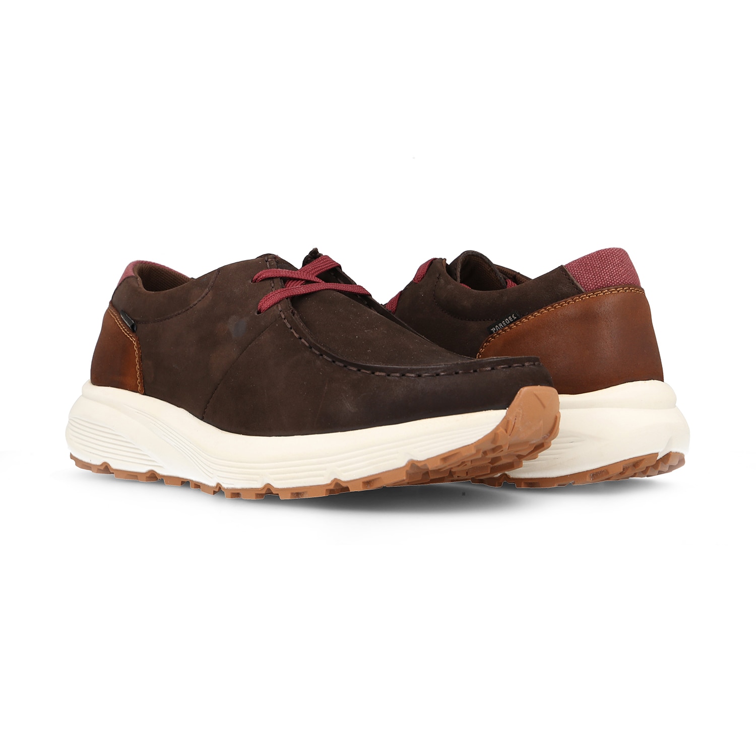Zapatos casual de hombre Race Paredes - Marrón Marrón-4