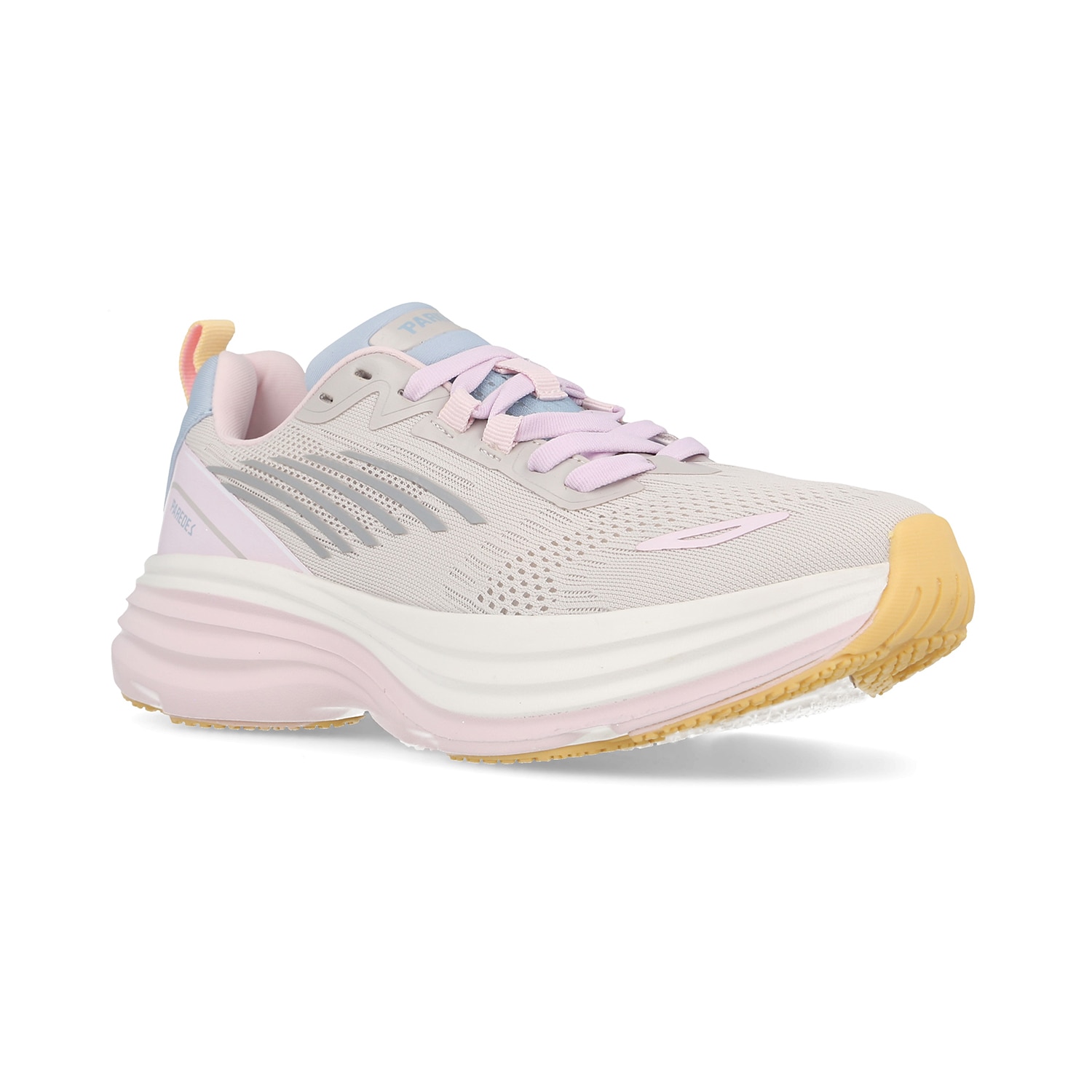 Zapatilla deportiva de mujer Caseres Paredes - Gris Gris-2