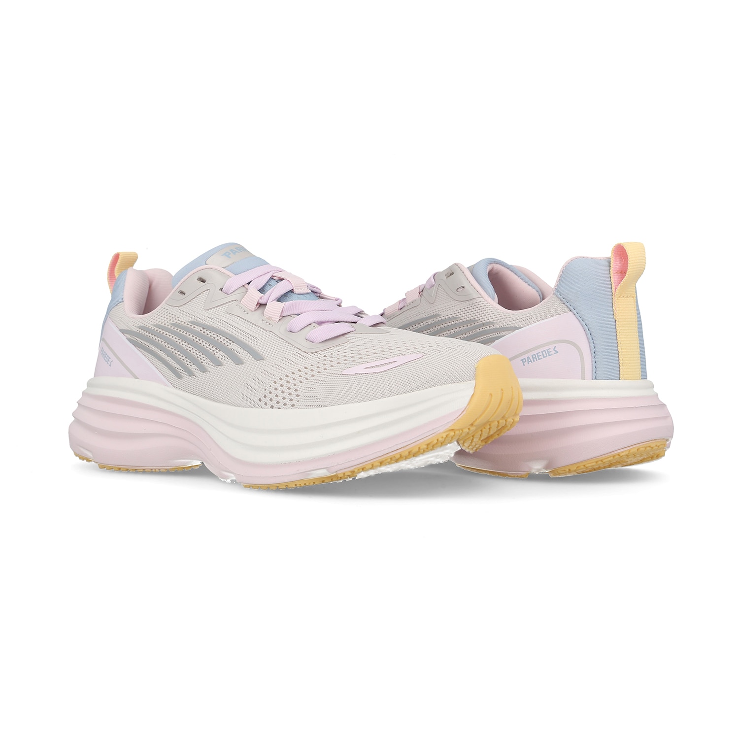 Zapatilla deportiva de mujer Caseres Paredes - Gris Gris-4