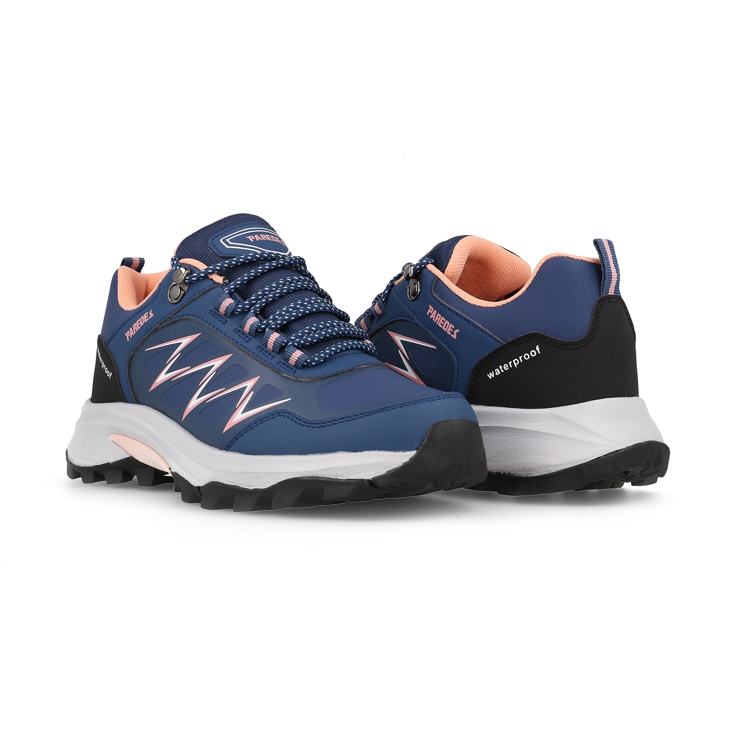 Zapatilla trekking de mujer Arama Paredes - Azul marino Azul marino-4