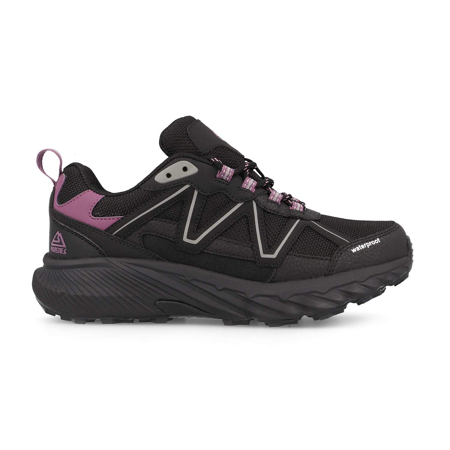 Paredes Zapatilla trekking de mujer Bedaroa Negro