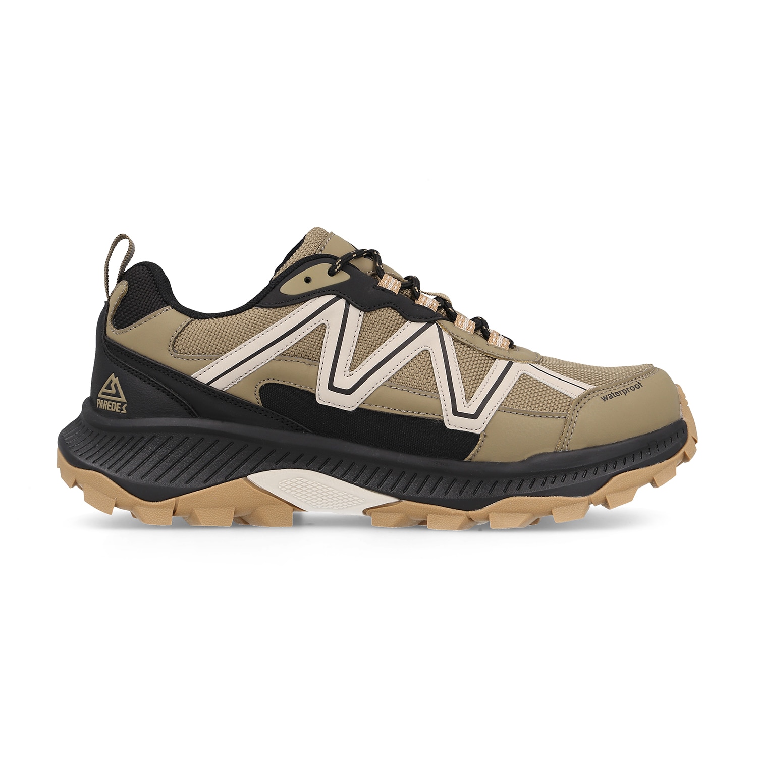 Paredes Zapatilla trekking de hombre Aldai Kaki