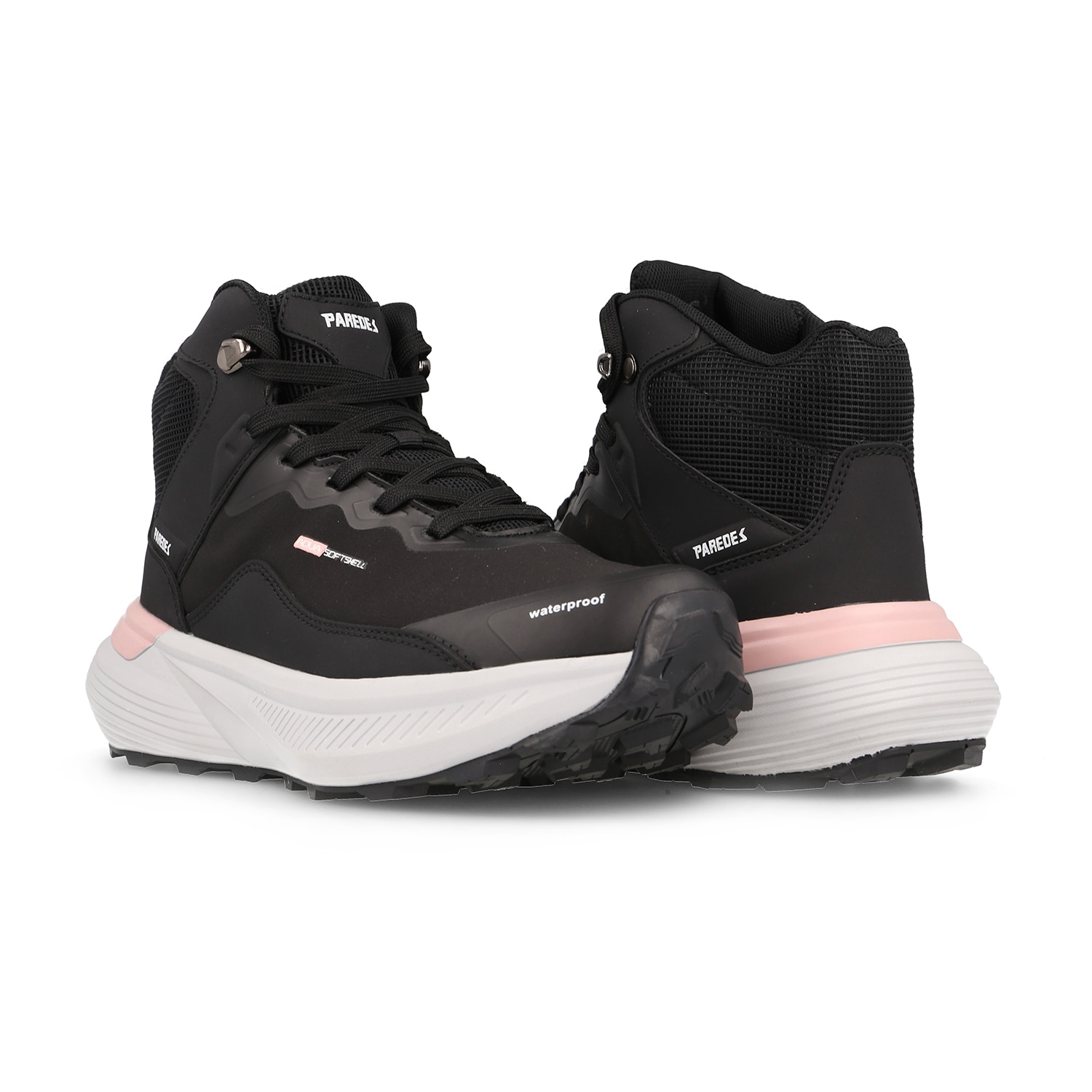Imagen 4 de Bota trekking de mujer Eratsun Paredes - Negro Negro