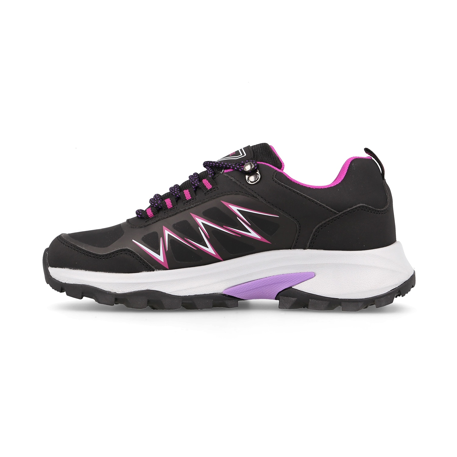 Zapatilla trekking de mujer Arama Paredes - Negro Negro-3