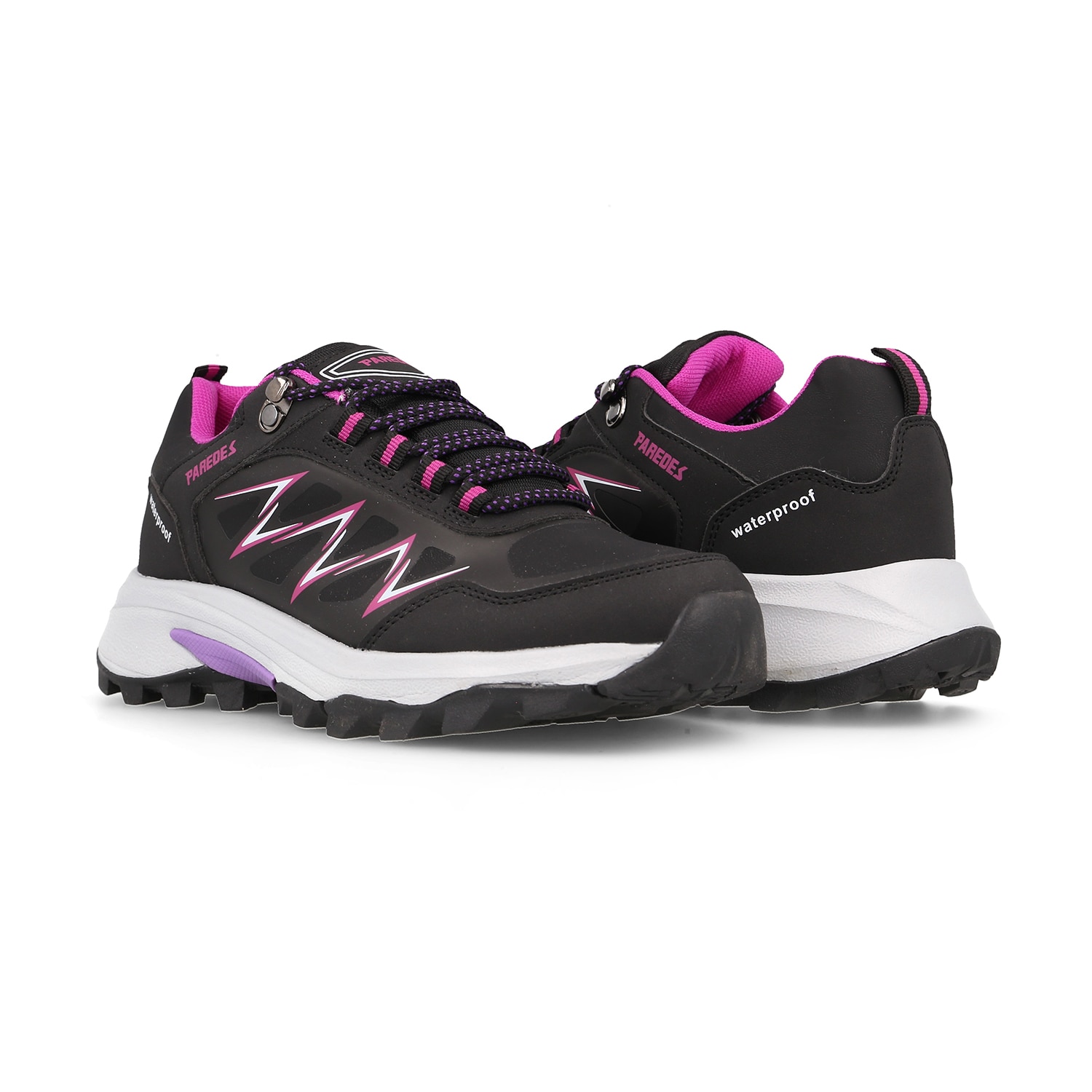 Zapatilla trekking de mujer Arama Paredes - Negro Negro-4