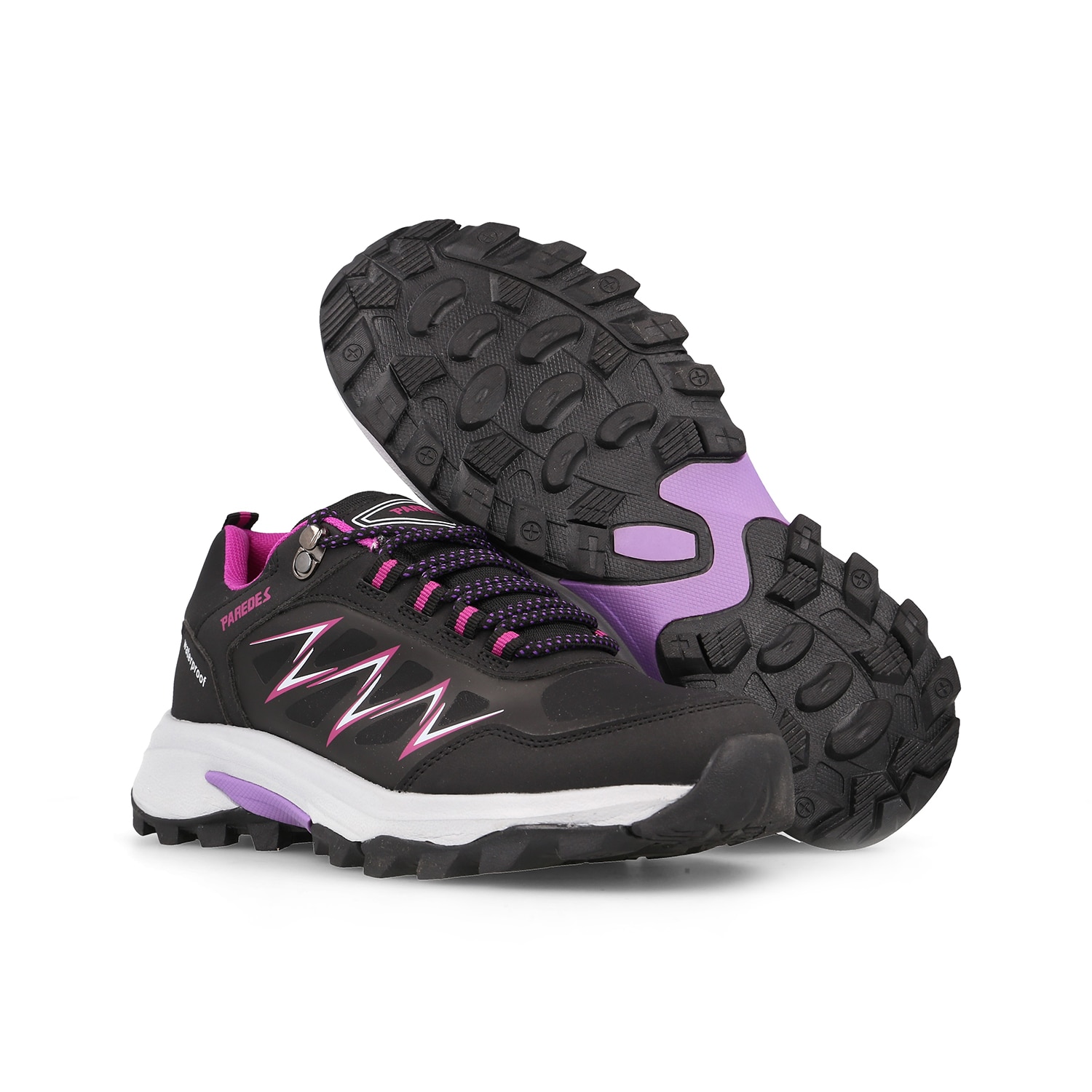 Zapatilla trekking de mujer Arama Paredes - Negro Negro-5